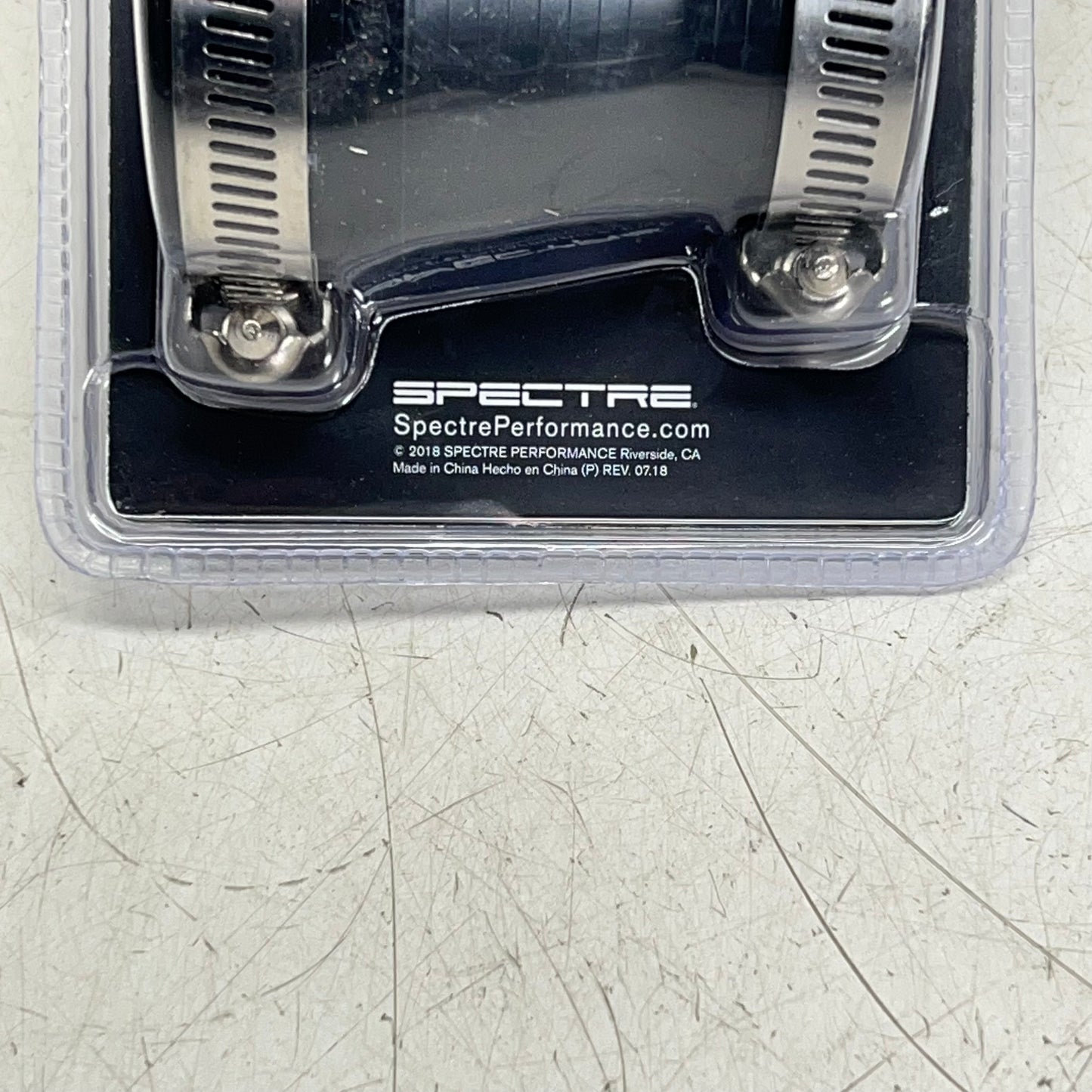 SPECTRE (3 PACK) Coupler Kit Black Pvc Stainless Steel Worm Gear Clamps 3" 8751