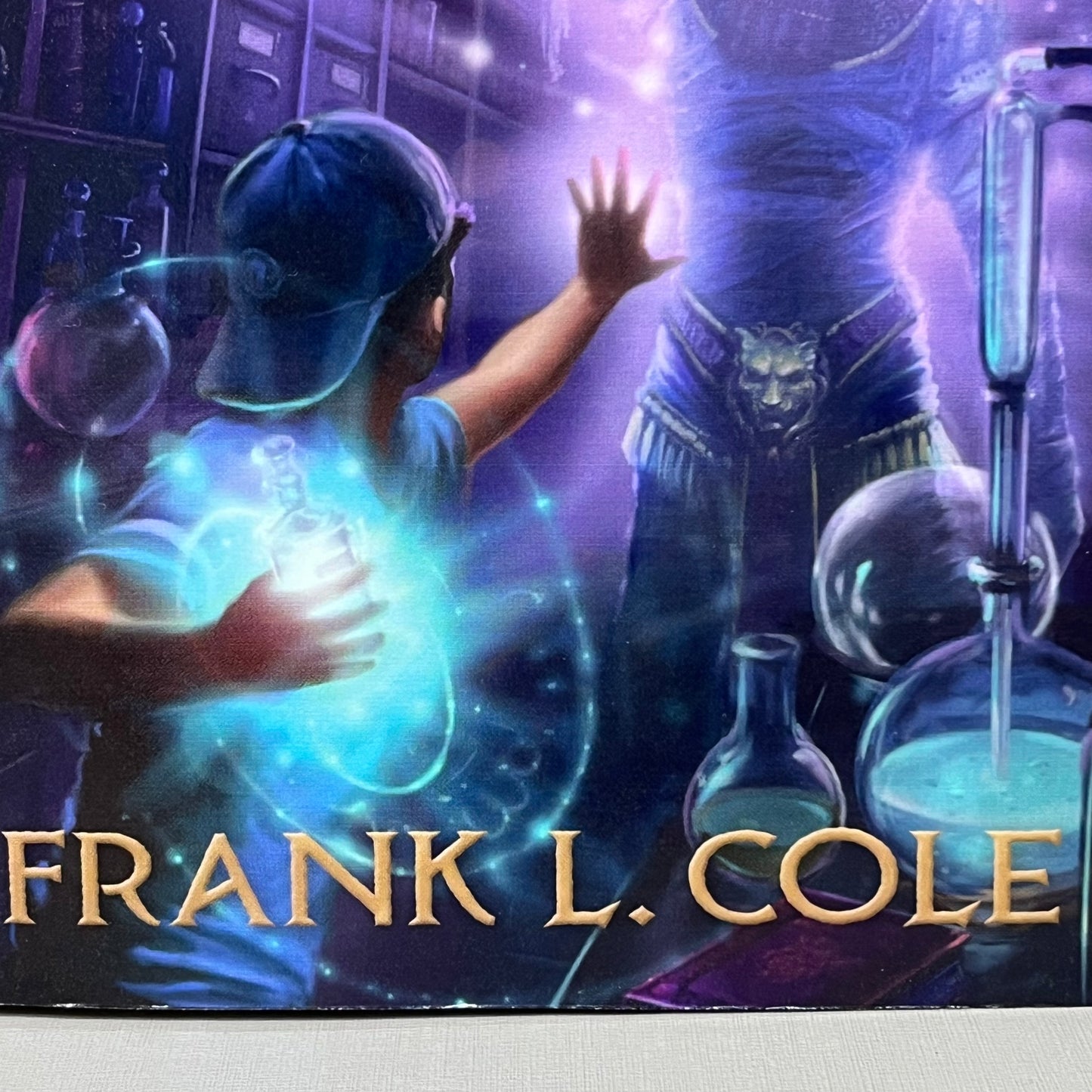 POTION MASTERS The Eternity Elixir by Frank L. Cole 5.5" x 7 3/4" Purple 5206090