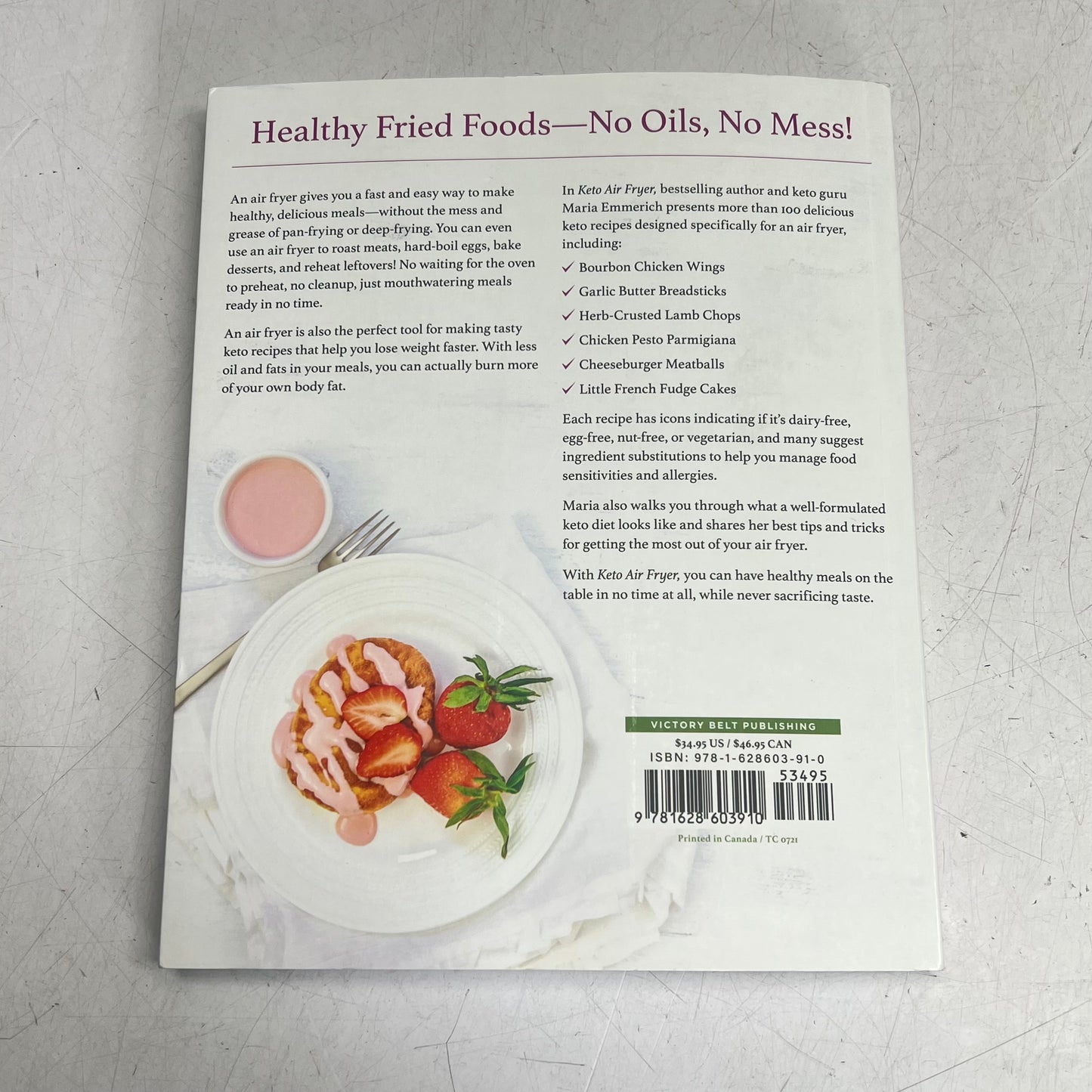 KETO AIR FRYER  100+ Delicious Low-carb Recipes to Heal Body & Help Loose Weight