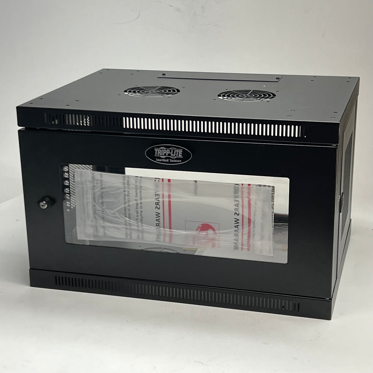 TRIPP-LITE Smartrack 6u Switch-depth Wall-mount Rack Enclosure Cabinet Sz 23.5"L x 18"W x 14.5"H - Black SRW6UG