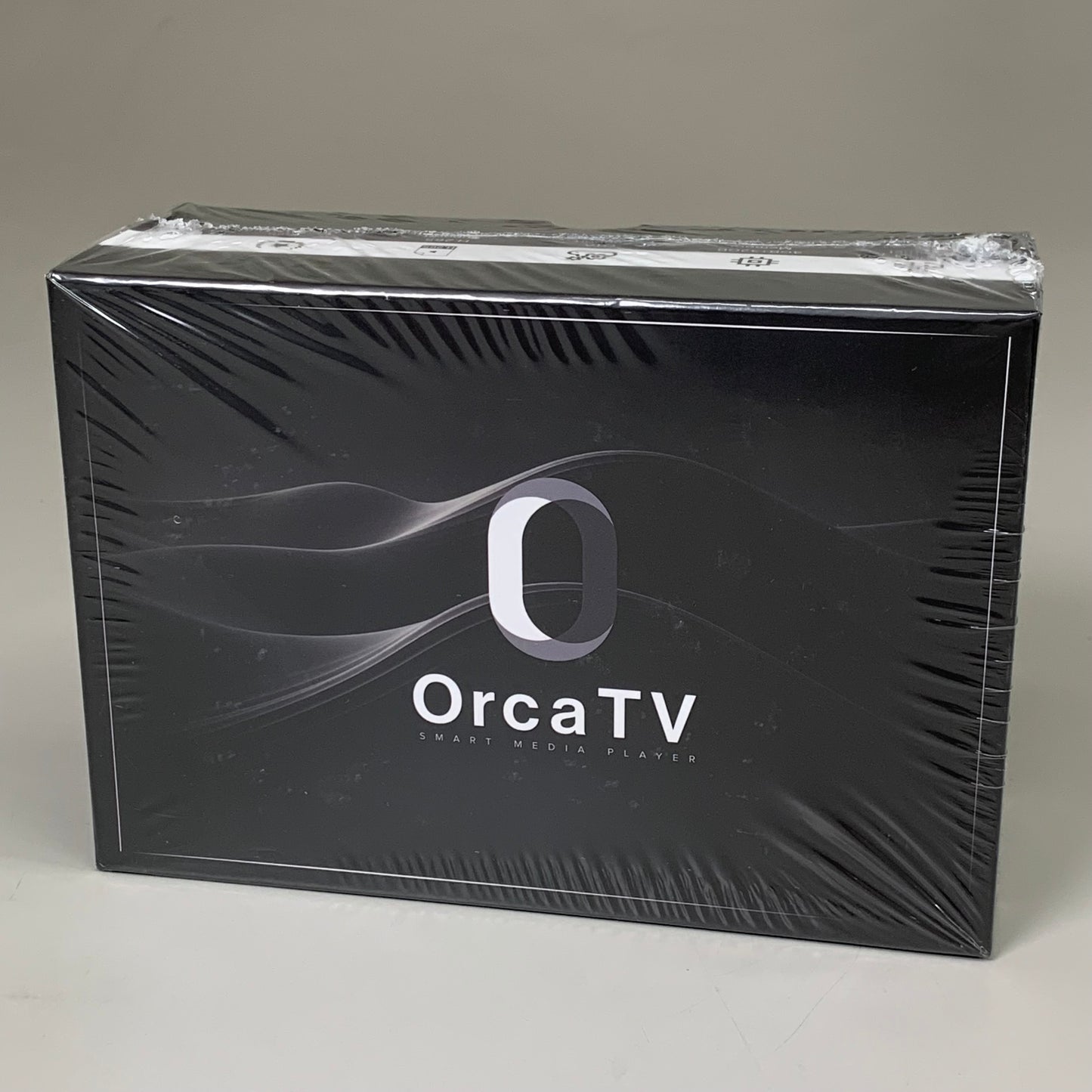 ORCA TV Smart Media Player Package Voice Control Remote Power Adaptor HDMI Cable