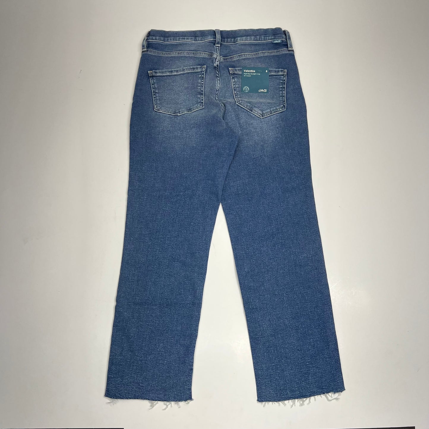 JAG Valentina High Rise Straight Crop Jeans Women's Sz 8/26 Medium Wash