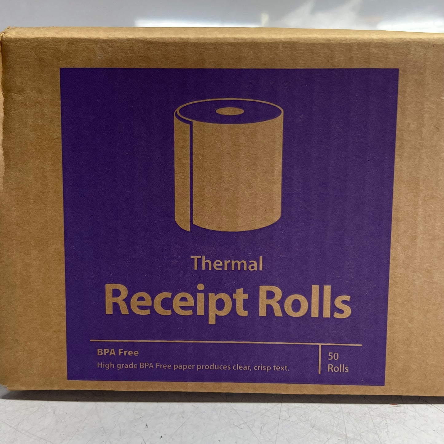 CLEANER'S (50 PACK) #15 Thermal Receipt Rolls 3.125" x 3"-230' White RCT-1WH