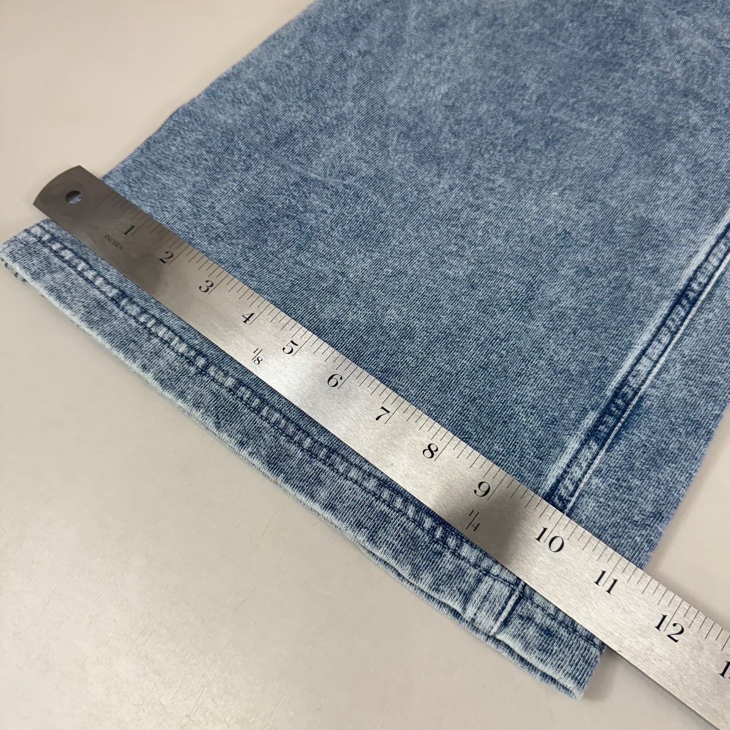 GOOD AMERICAN Jeanius Good Skate Jeans Women's Sz 8 Indigo586 GS0409VN
