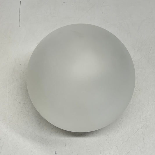 ZA@ Spherical Lamp Shade/light Fixture Replacement  ~8" Frosted White
