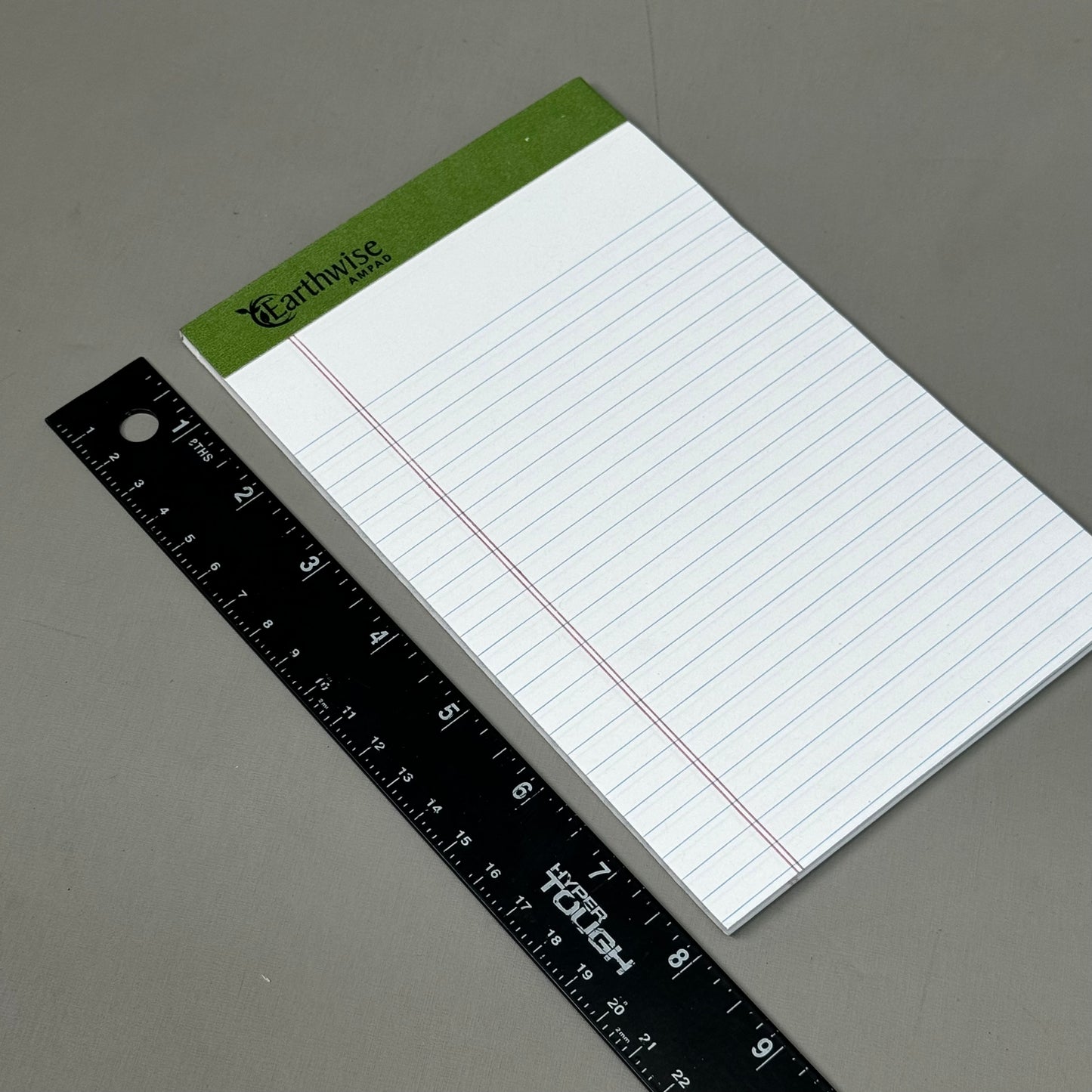 EARTH WISE (6 PACK) Perforated Sheets Writing Pads Medium Ruled 40 Sheets 40112R