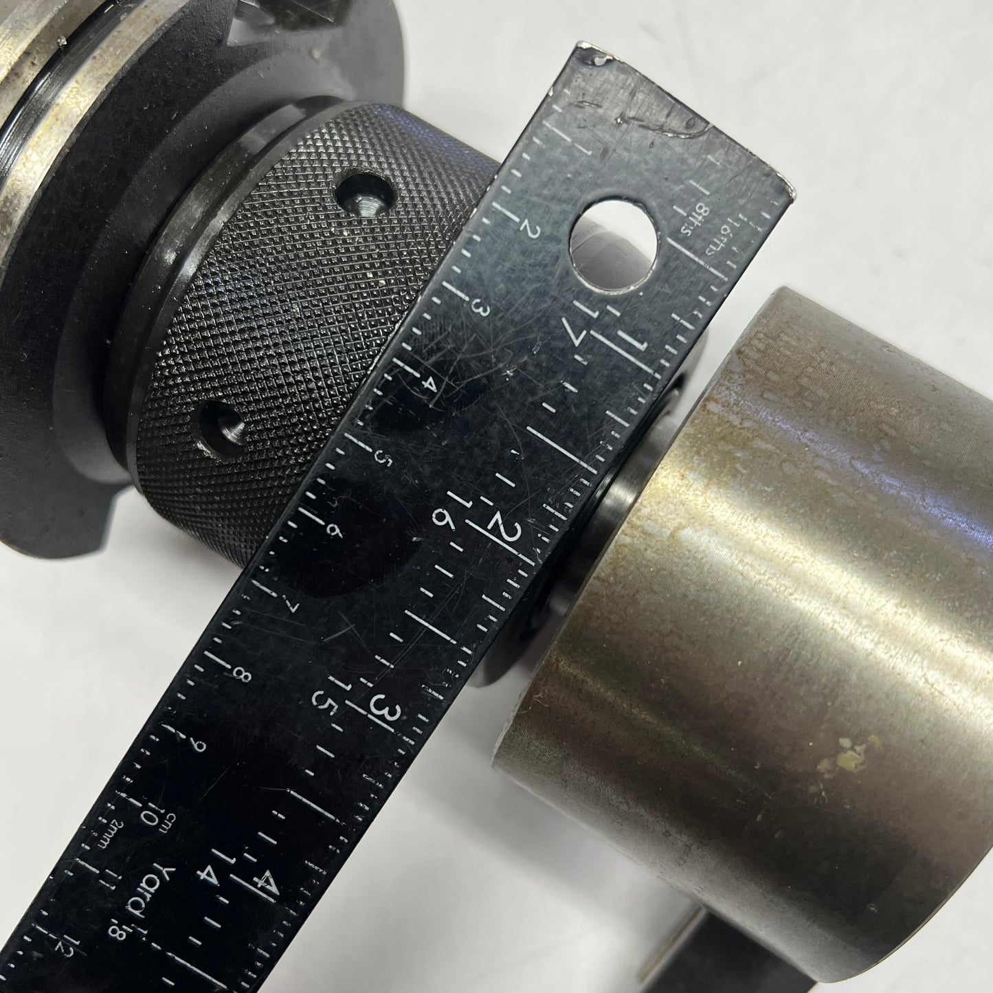 Cat 40 Standard V-flange Tool Holder W/ Attachment ~ 1-13/16" I.D.  (Used)