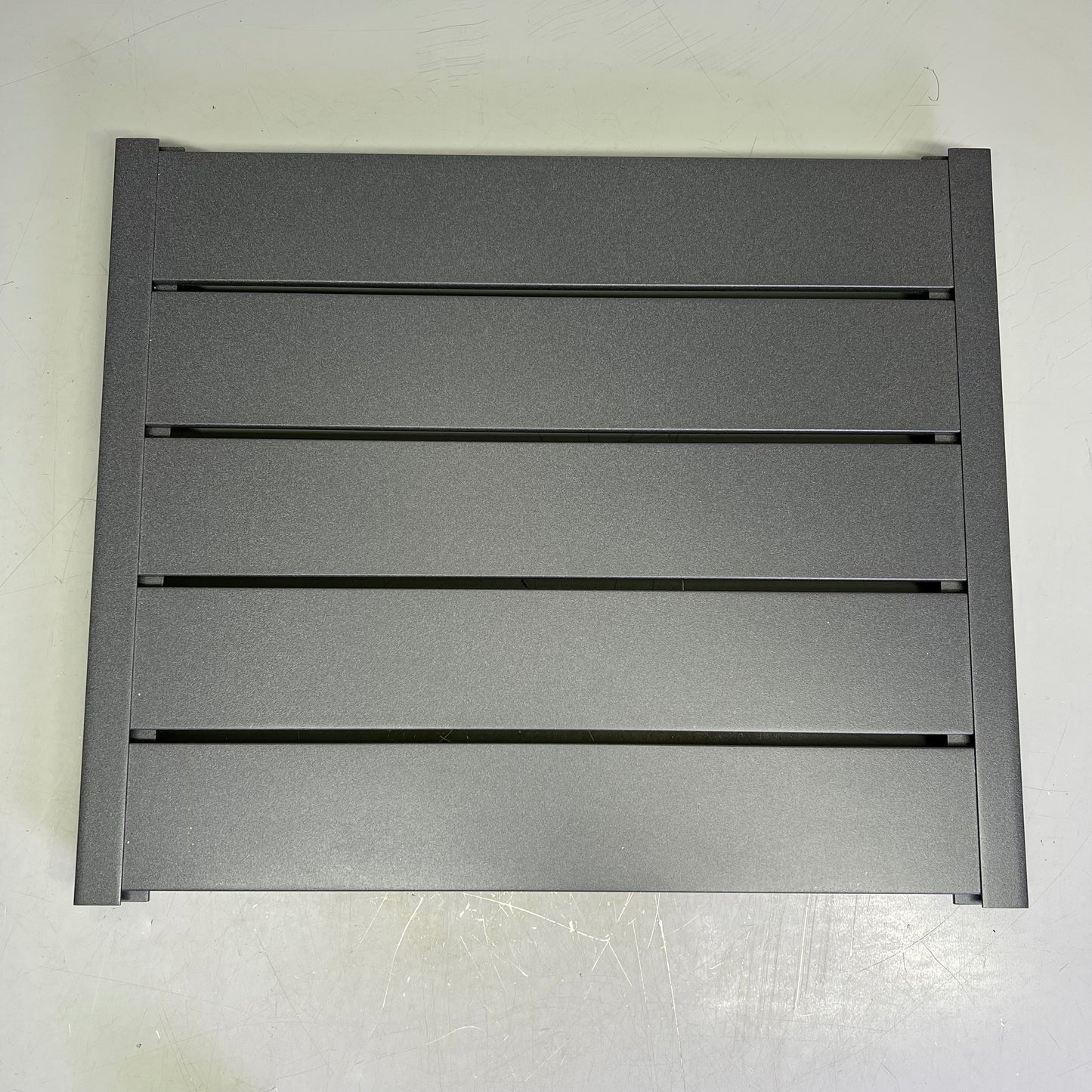 GROSFILLEX Sunset Square Low Outdoor Table 20"Heather Grey US040288 (AS-IS)