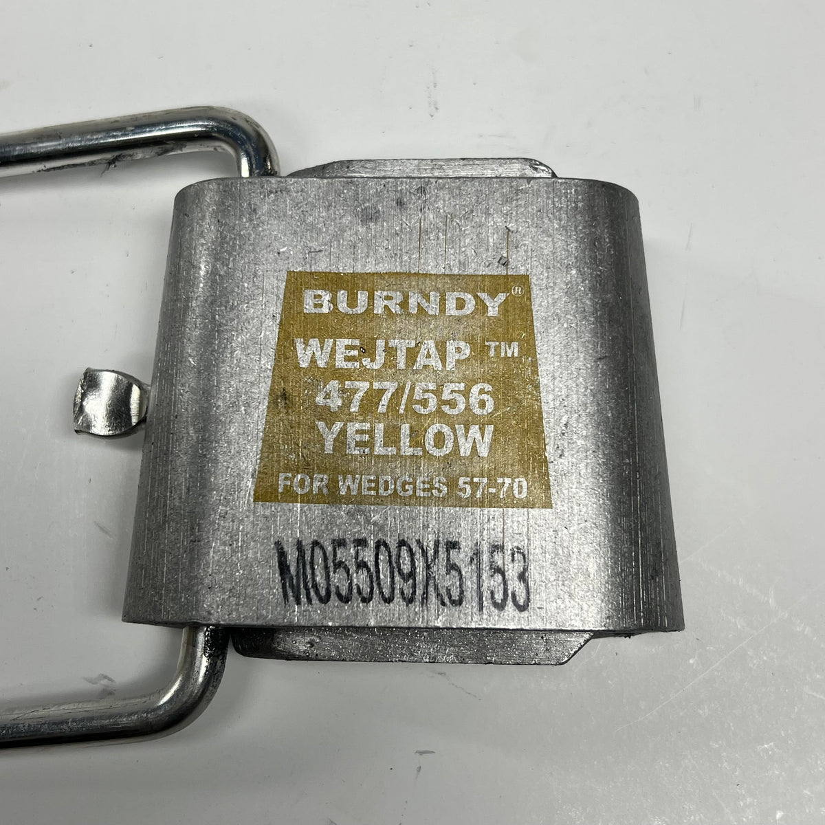 BURNDY Stirrup 397.5-477 Kcmil Cable Size 1/0 AWG Bail Size Silver WSL4