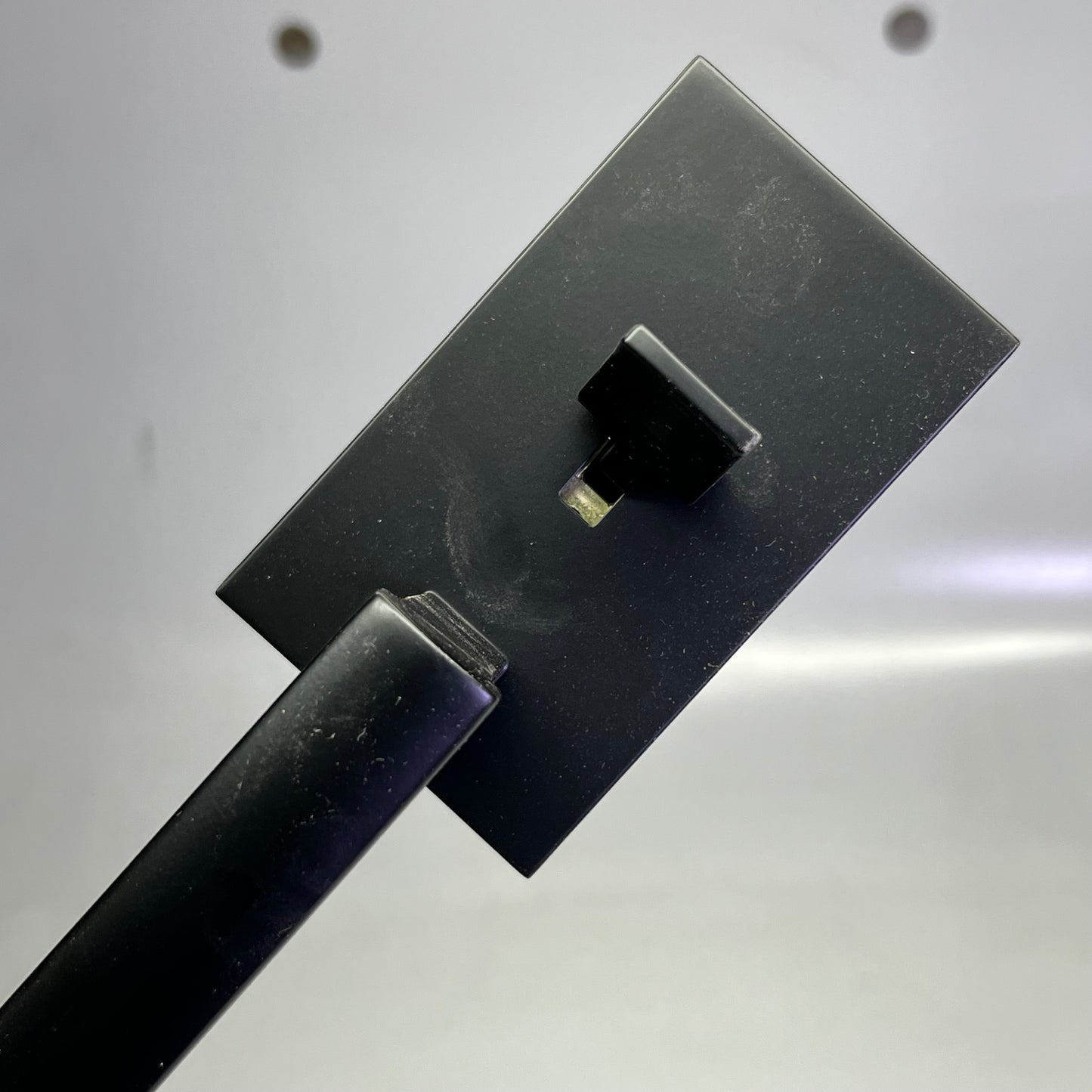 KWIKSET Handleset Single Culinder San Clemente Lip, Matte Black 98180-007