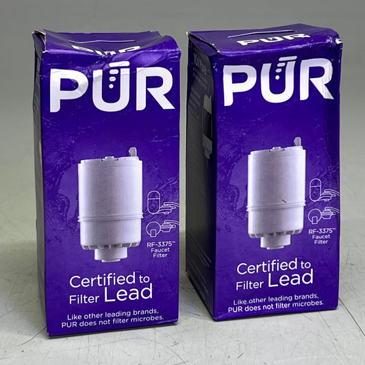 PUR (2 PACK) Filtration Faucet Mount Water Filter Replacement (New Other, Distressed Box)