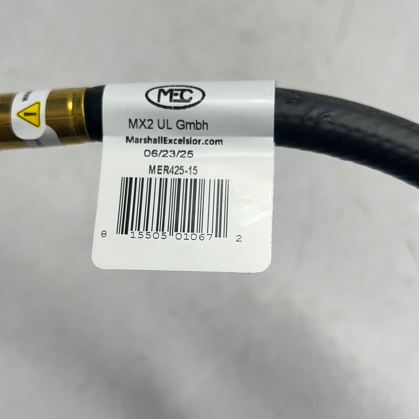 MEC Rv Thermo Pigtail Type 1 Connection 15" 1/4" Invert Flare MER425-15P-2 PACK