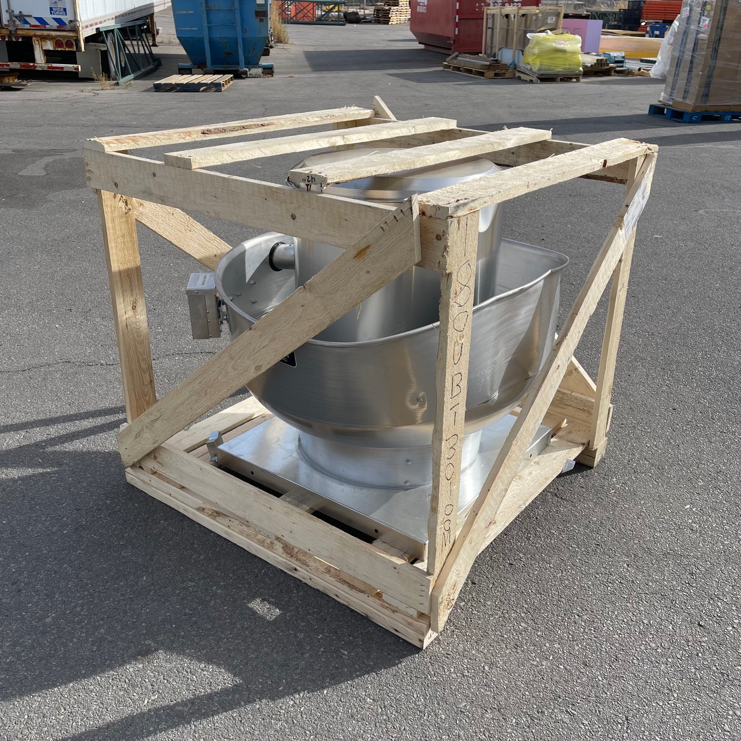 Z@ CANARM HVAC Belt Drive Upblast Exhauster ~140 lbs ALUMINUM ALX180UBT30100M