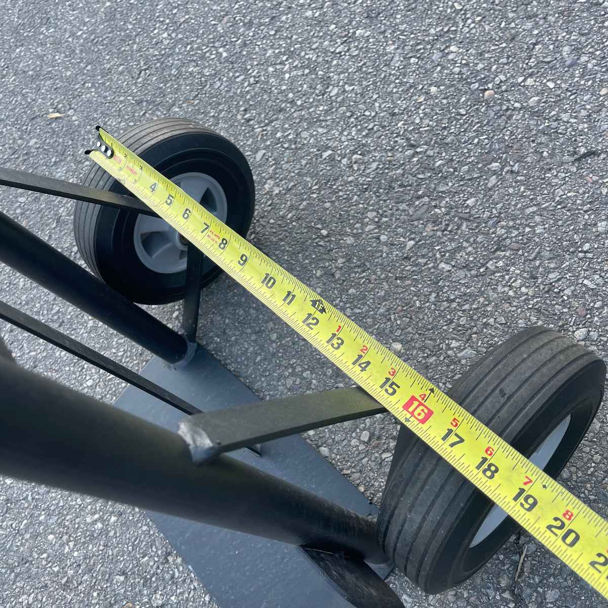 SAFCO Tuff-truck Steel Handtruck 14"x7" Toe Plate Black 4070 MADE IN USA