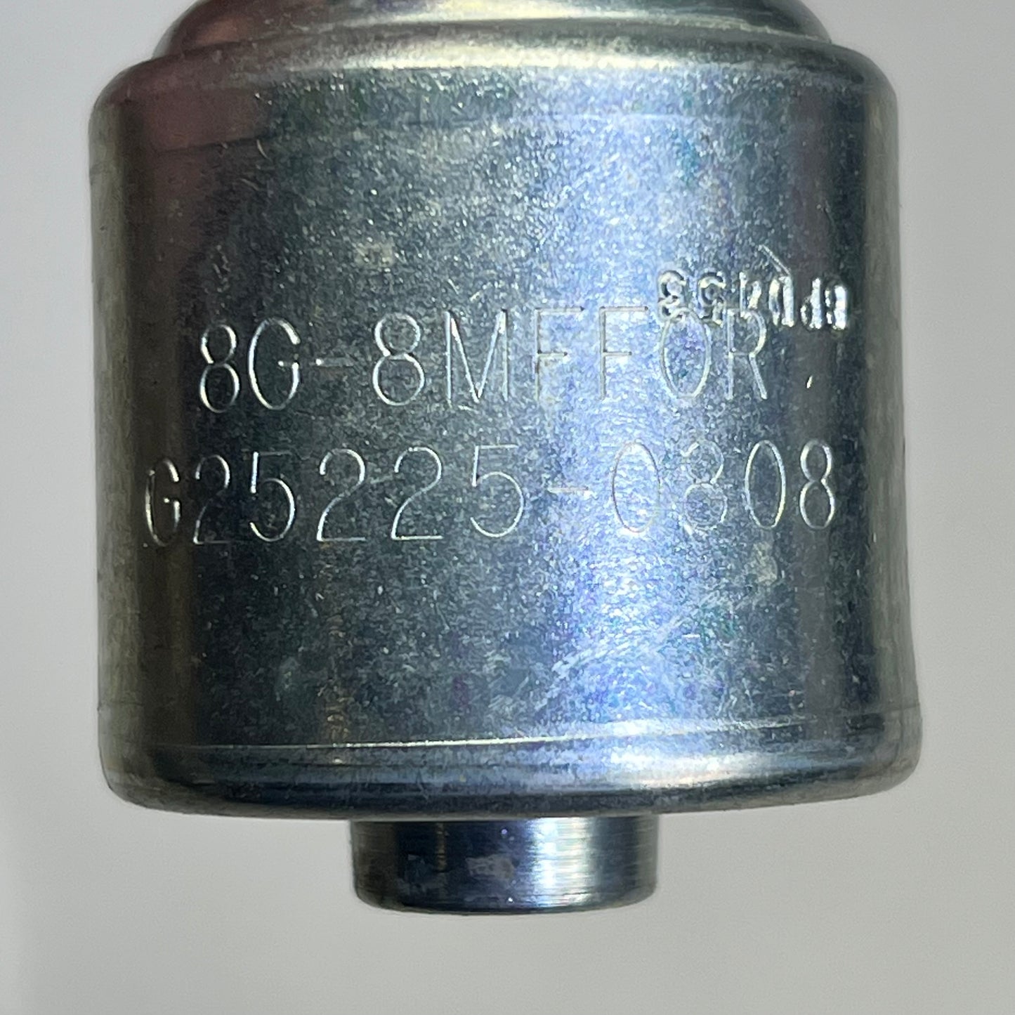 GATES Megacrimp Male Flat-face O-ring Coupling 1/2" x 2.69" Silver G25225-0808
