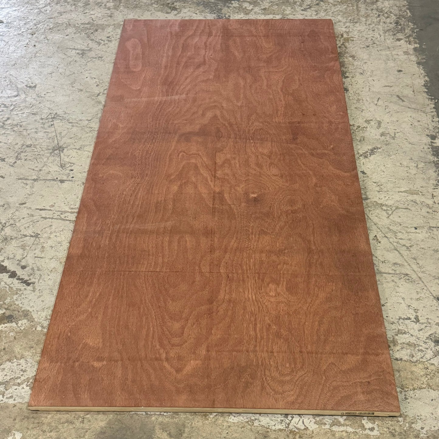 ZA@ STAINED PLYWOOD Veneer Large Sheet (1” THICK) BUI #01 #01- 03032024-17, 95”Lx45 1/2”Wx1”T, Wood Material, Soft Brown