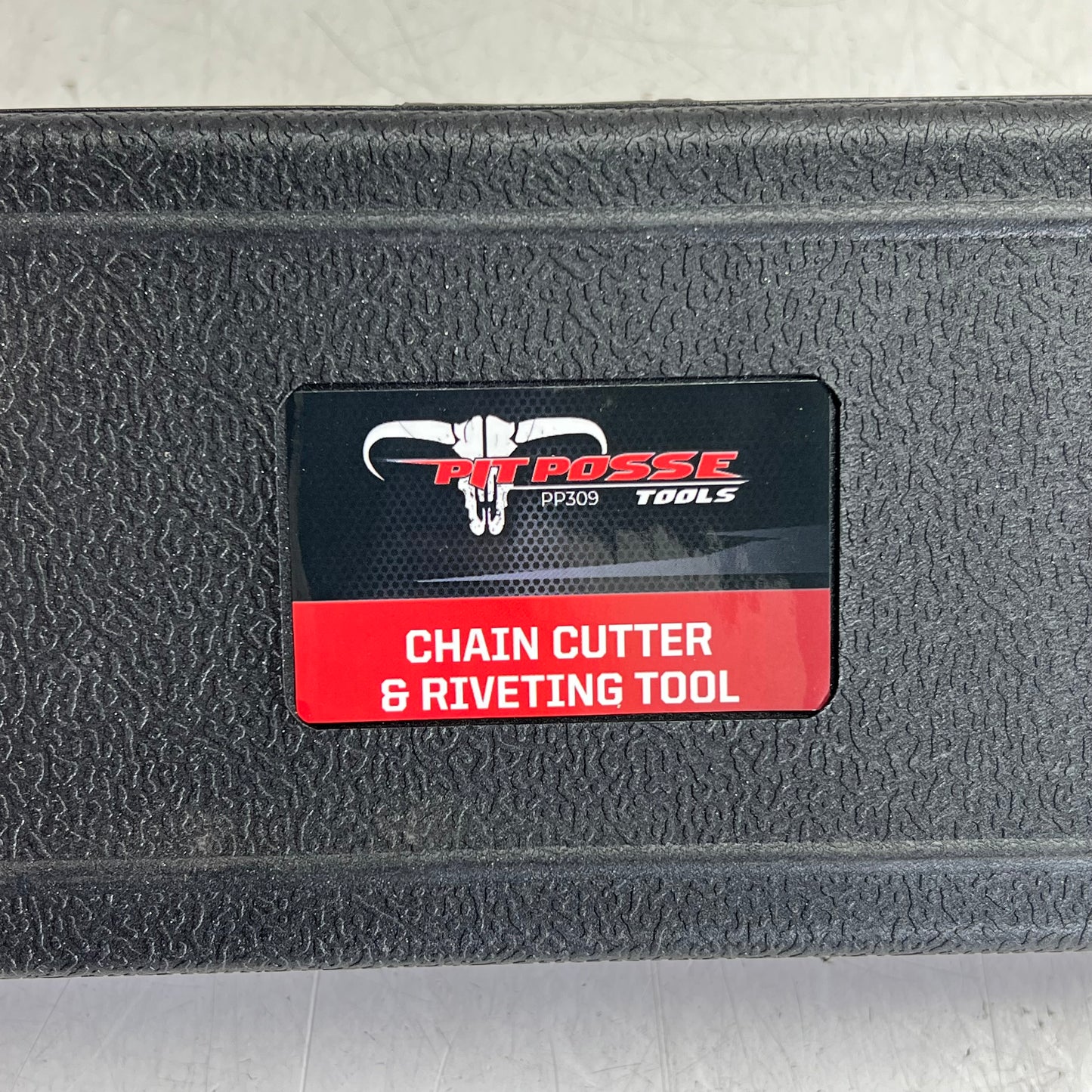 PIT POSSE (16 PIECE TOOLS) Chain Breaker & Riveting Tool Kit Black PTM-PP309