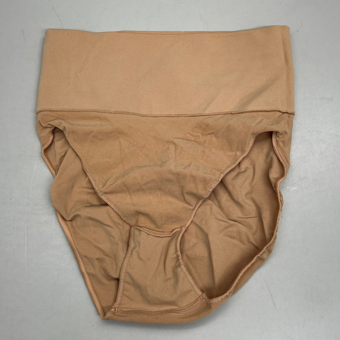 SKIMS Seamless Sculpt Mid Waist Brief Strong Compression Women's Sz L/XL Ochre