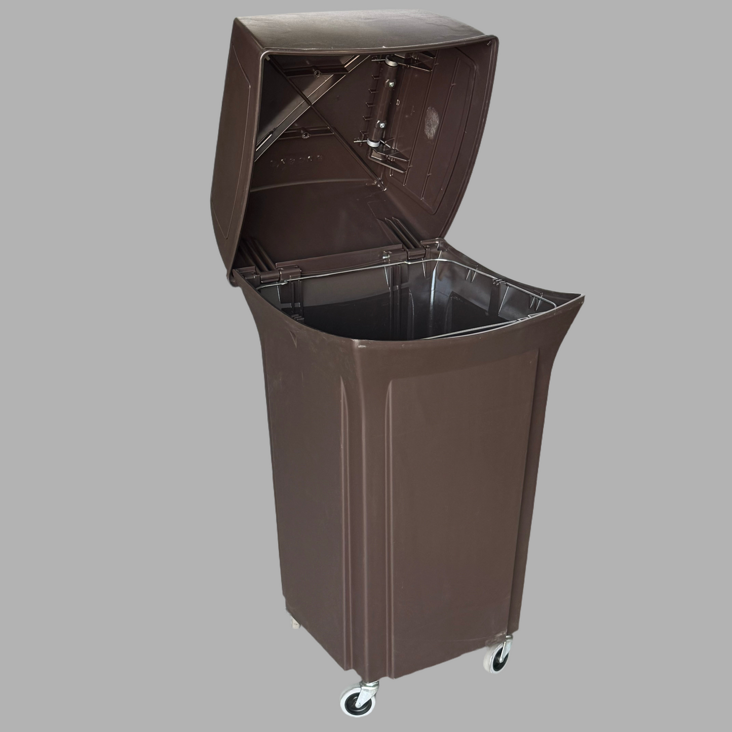 RUBBERMAID Trash Can 44”Hx20”x20” Brown