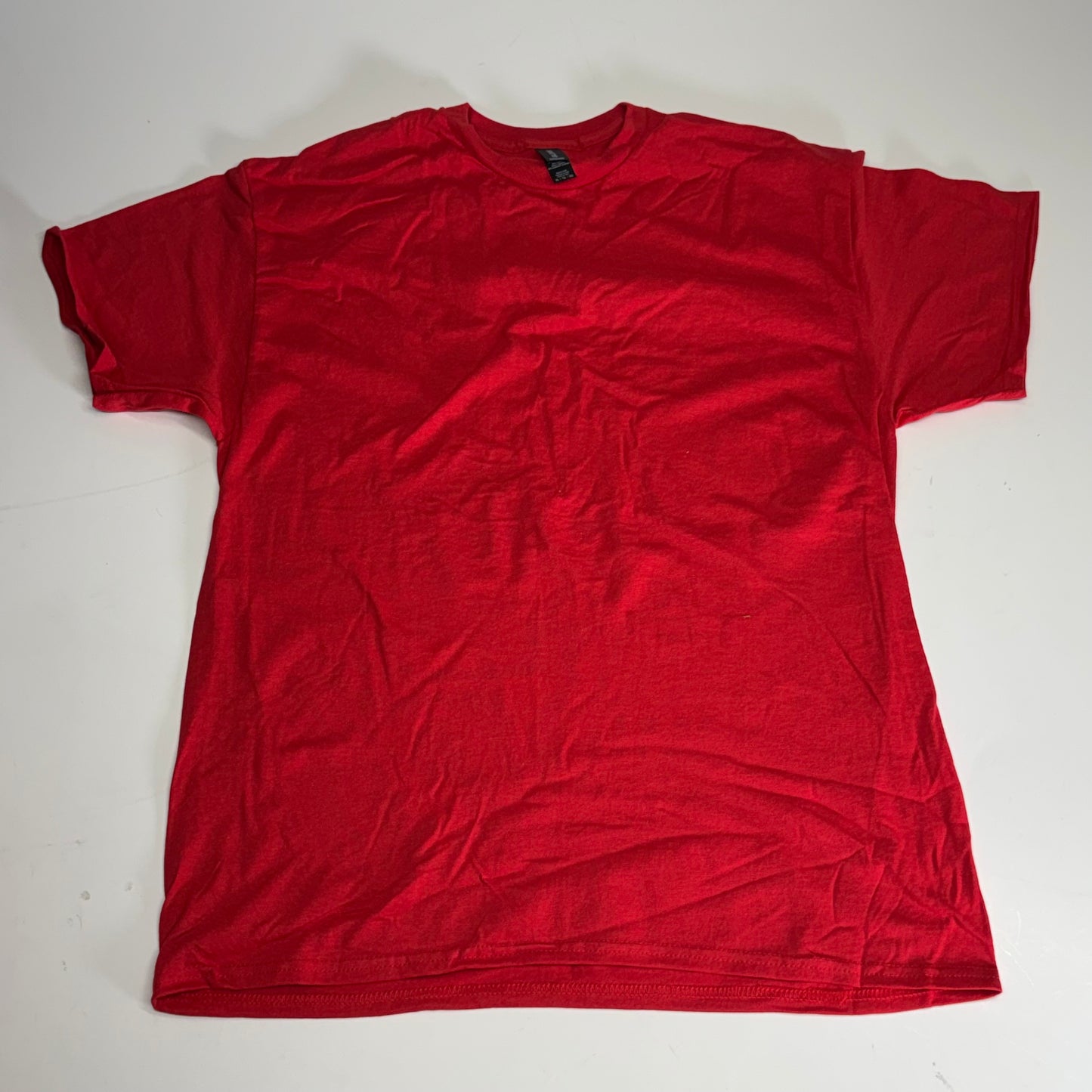 ZA@ GILDEN (12 PACK) Unisex Heavy Cotton T-shirts Short Sleeve Unisex Sz XL Red