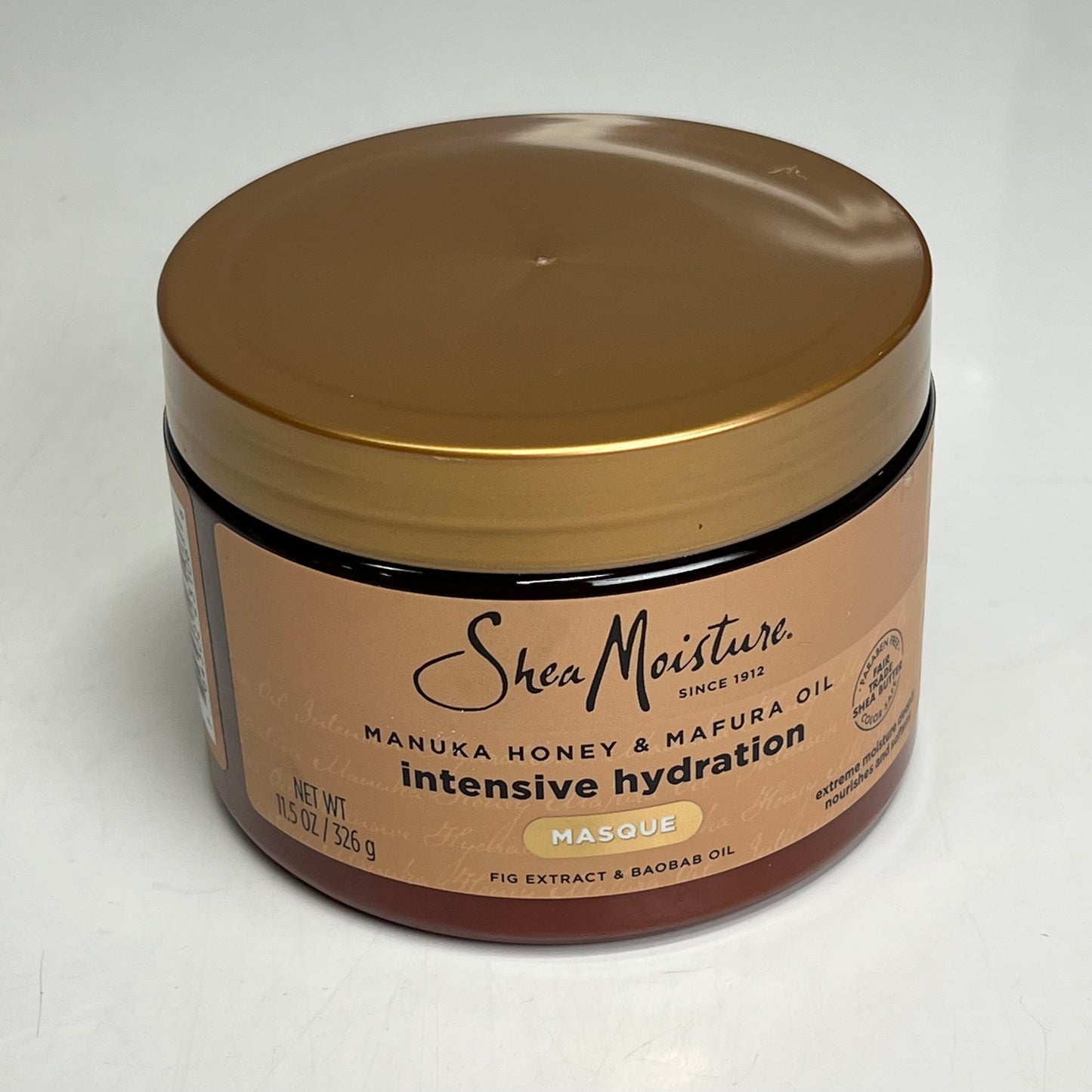 SHEA MOISTURE (2 PACK) Honey & Mafura Oil Intensive Hydration Hair Mask 11.5oz