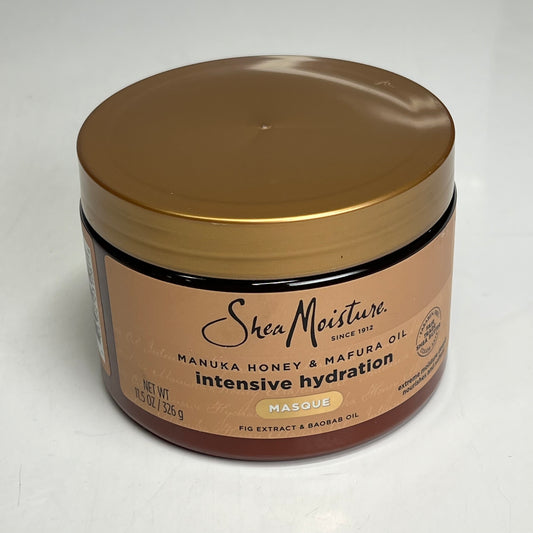 SHEA MOISTURE (2 PACK) Honey & Mafura Oil Intensive Hydration Hair Mask 11.5oz