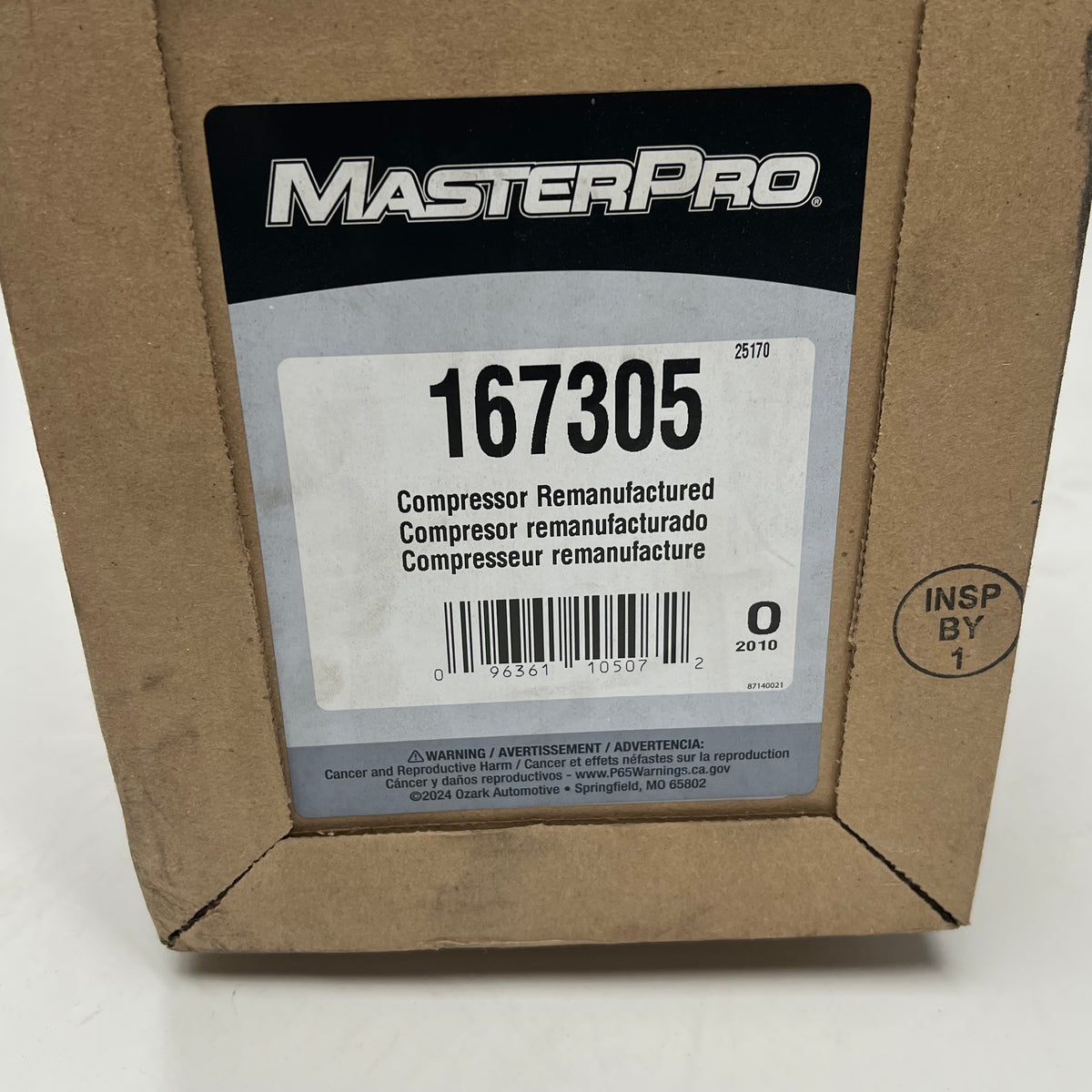 MASTERPRO  Remanufactured Climate Control 7sas17f A/c Compressor   167305