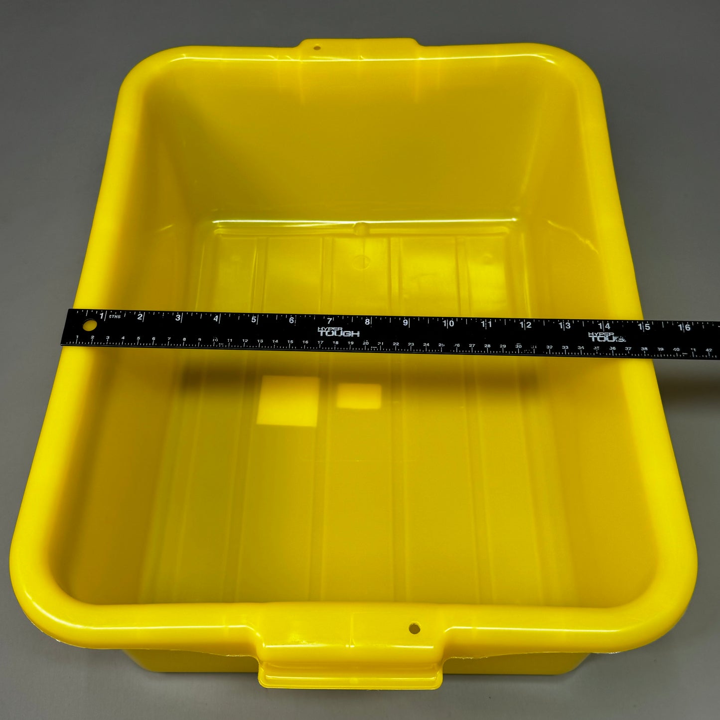 VOLLRATH (6 PK) Traex® Color-Mate Yellow Bus Tub / Food Storage Box 1527-C08