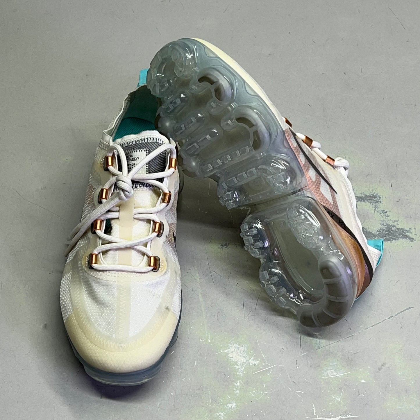 NIKE Air Vapor Max 2019 SE Phantom Metallic Pewter Women's Sz 8.5 (Pre-Owned)