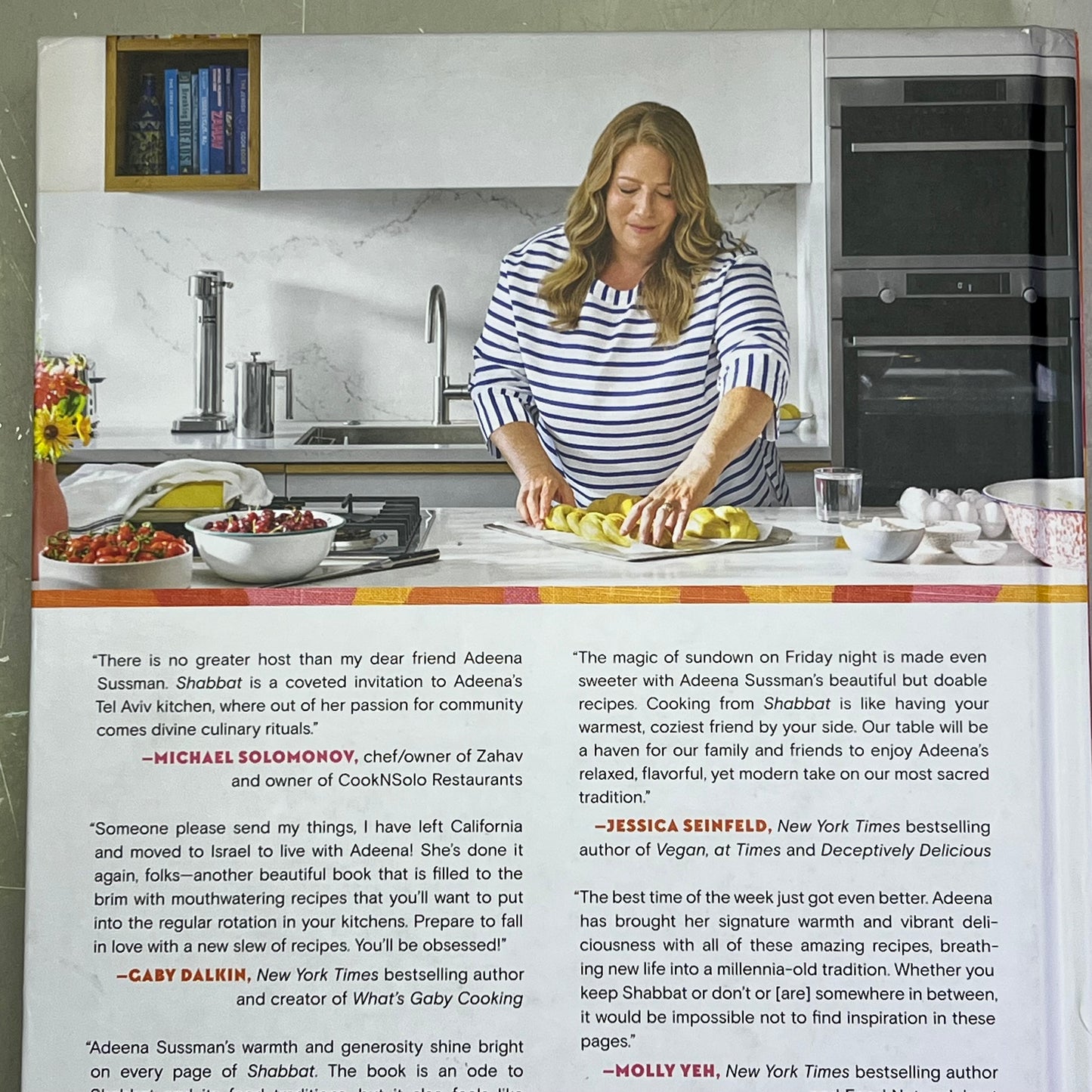 SHABBAT Hardback Recipe Book By Adeena Sussman "From My Table To Yours"