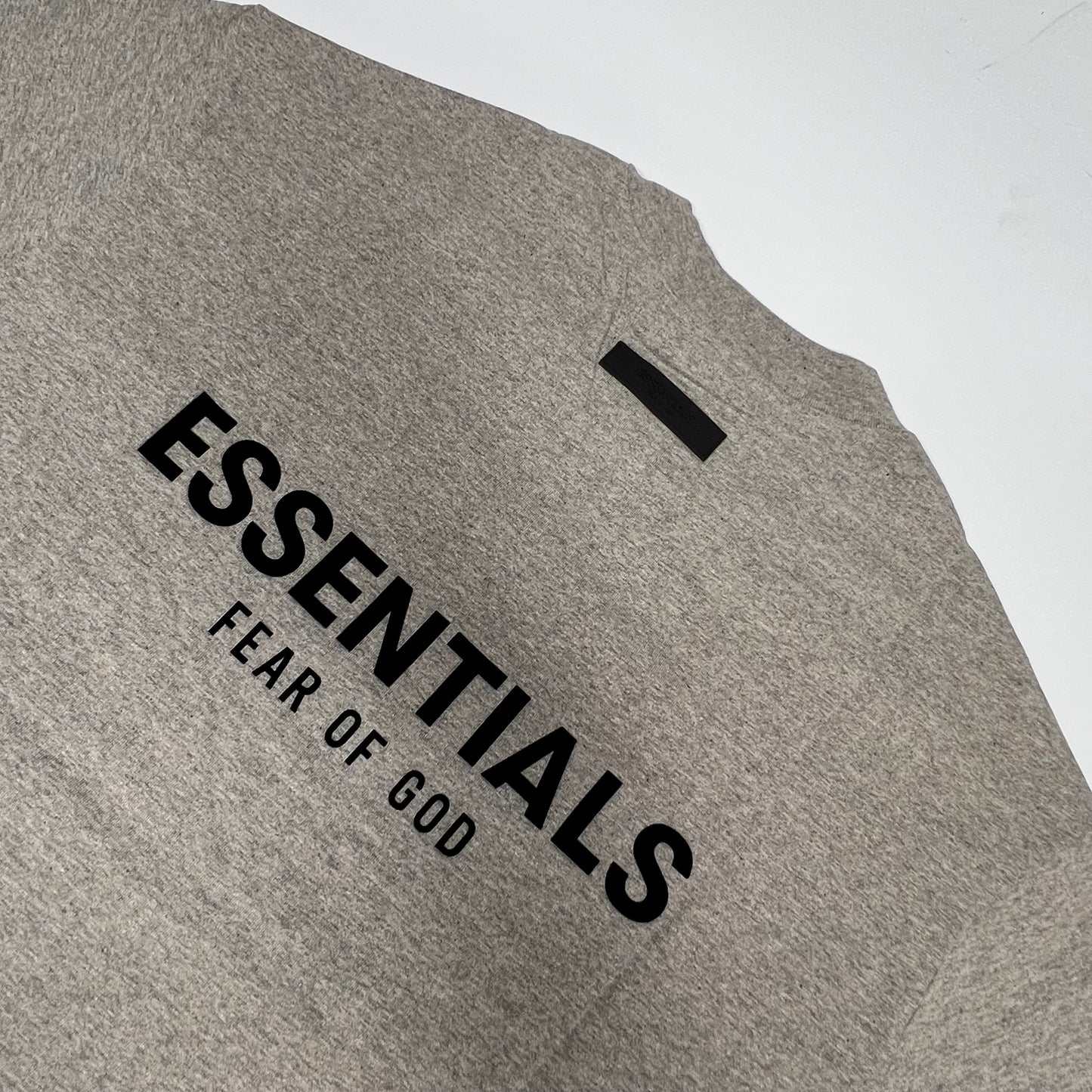 ESSENTIALS Fear of God Short Sleeve Tee Men's Sz S Dark Oatmeal 125BT212063F