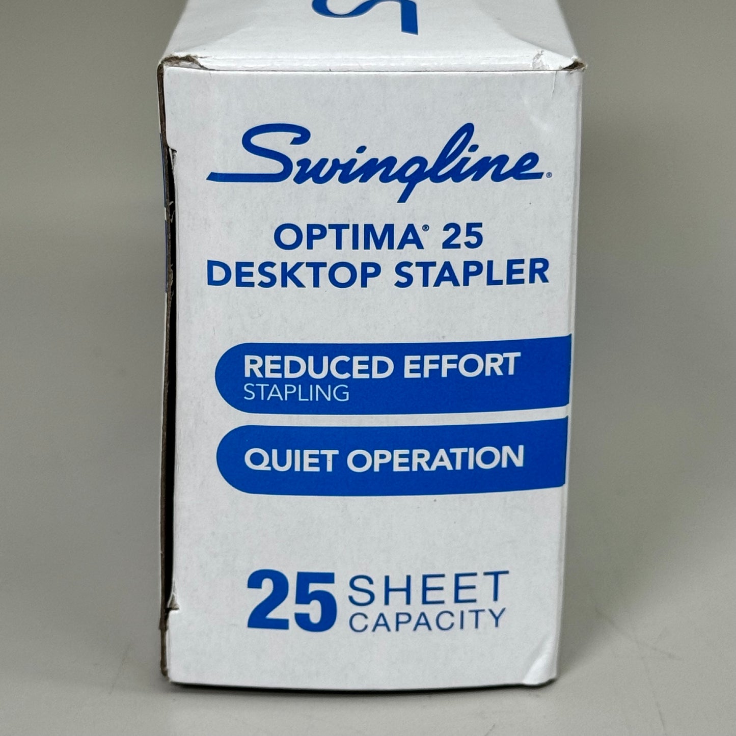 SWINGLINE (2 PACK) Optima25 Desktop Stapler Reduced Effort Quiet Operation 66402