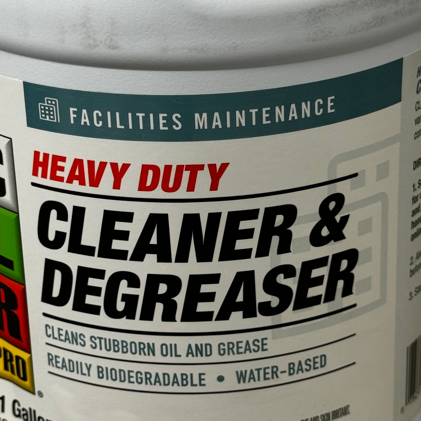 CLR PRO (4 PACK,4 GALLONS TOTAL) Cleaner/Degreaser Water Based 1 gal GFMHDCD1284