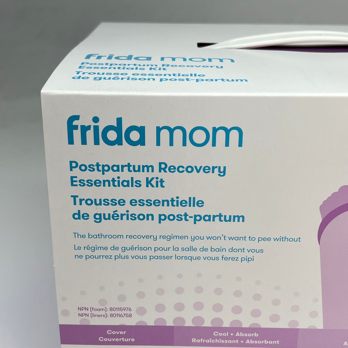 FRIDA MOM Postpartum Recovery Essentials Kit Easy Access Caddy 500001232