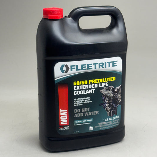 FLEETRITE 50/50 Pre-diluted Extended Life Coolant 1 Gal. FLTRELC5050G