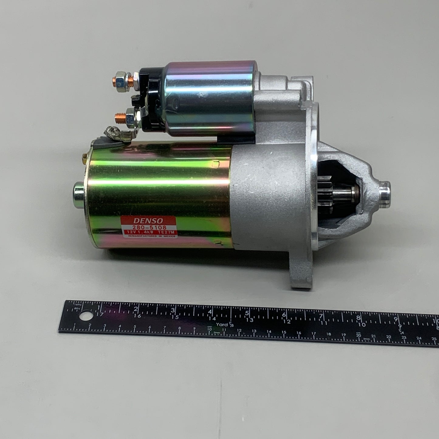 DENSO Starter Motor 12V 1.4kW 14719 280-5108 (Remanufactured)