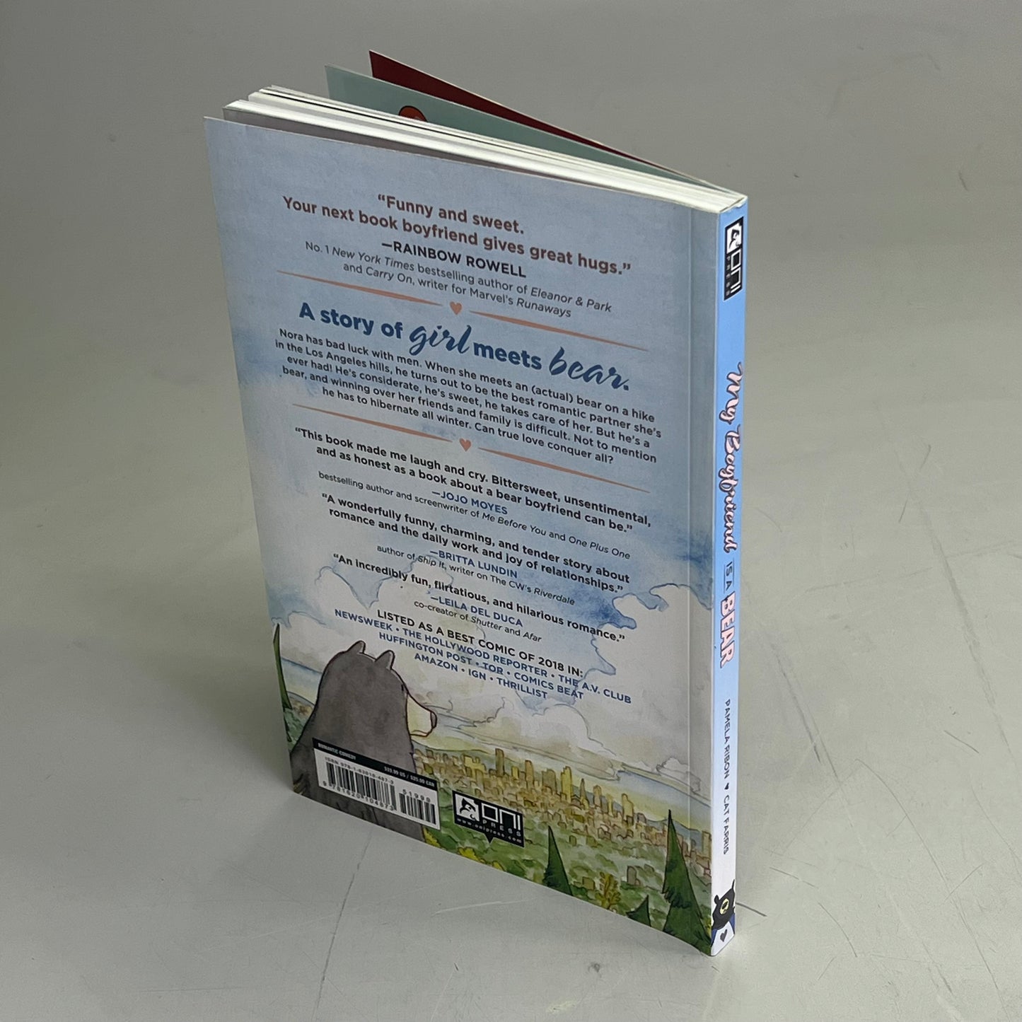 MY BOYFRIEND IS A BEAR Paperback Comic By Pamela Ribon Illustrator Car Farris