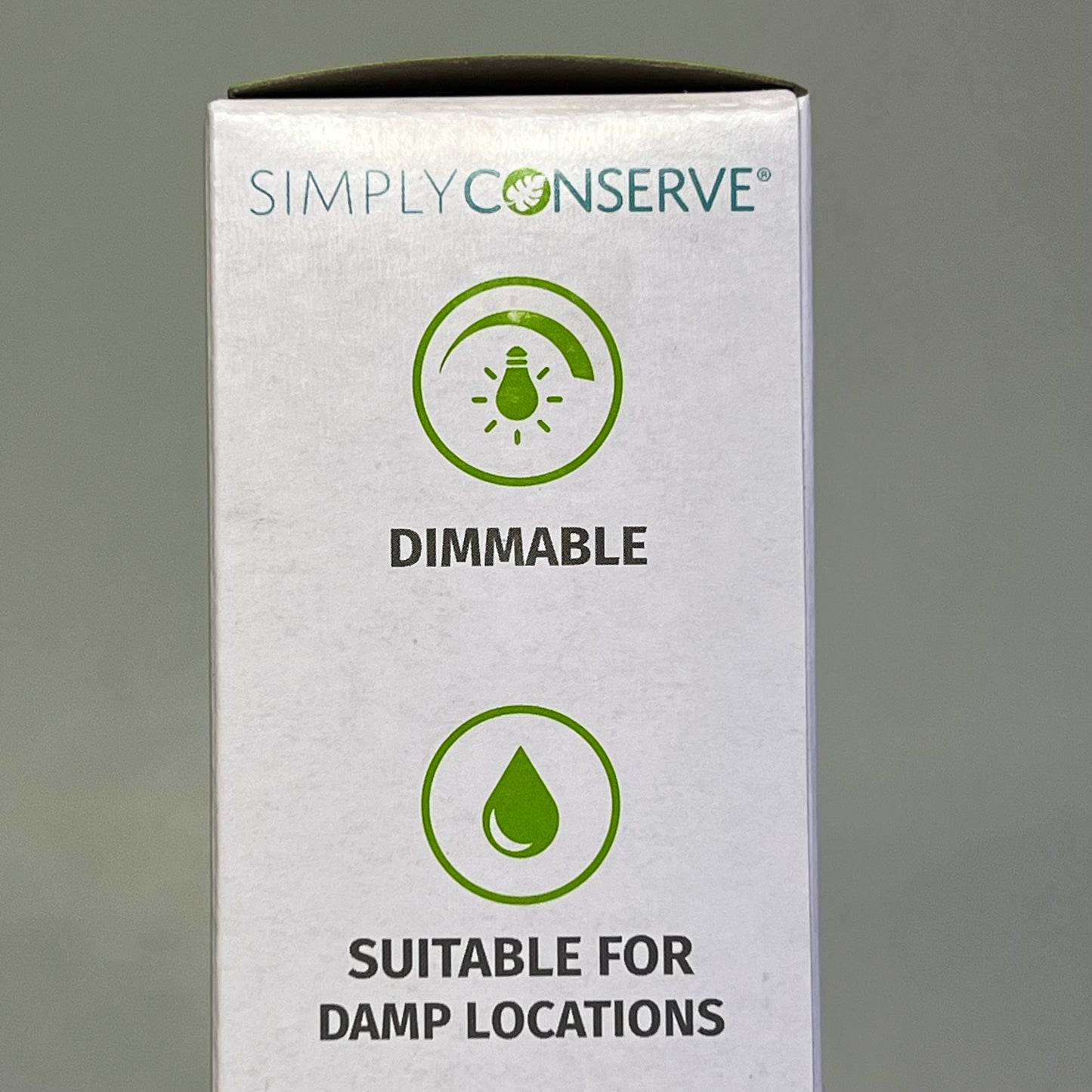 SIMPLY CONSERVE (3 PACK) LED Light Bulb Dimmable 40W Warm White L05LCDL2700K