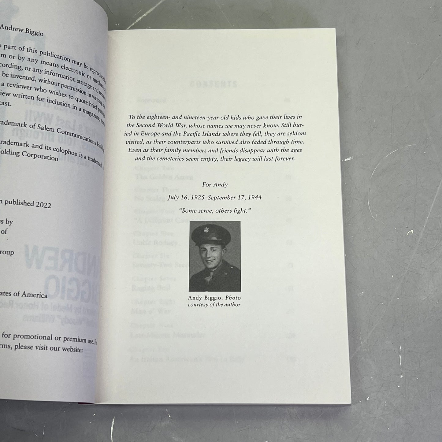 THE RIFLE  Paperback Combat Series Americas Last WWII Veterans By Andrew Biggio