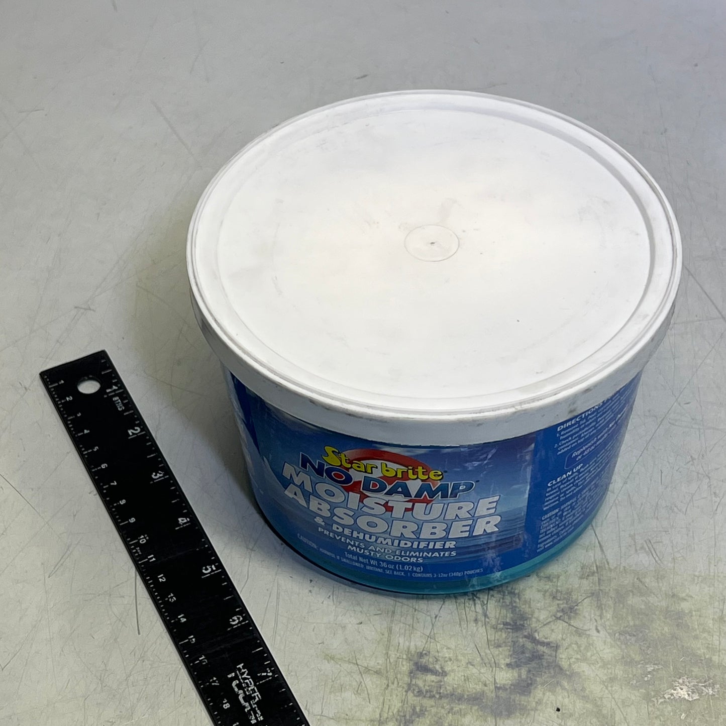STAR BRITE (2 PACK) No Damp Moisture Absorber Dehumidifier 36 oz White 85401