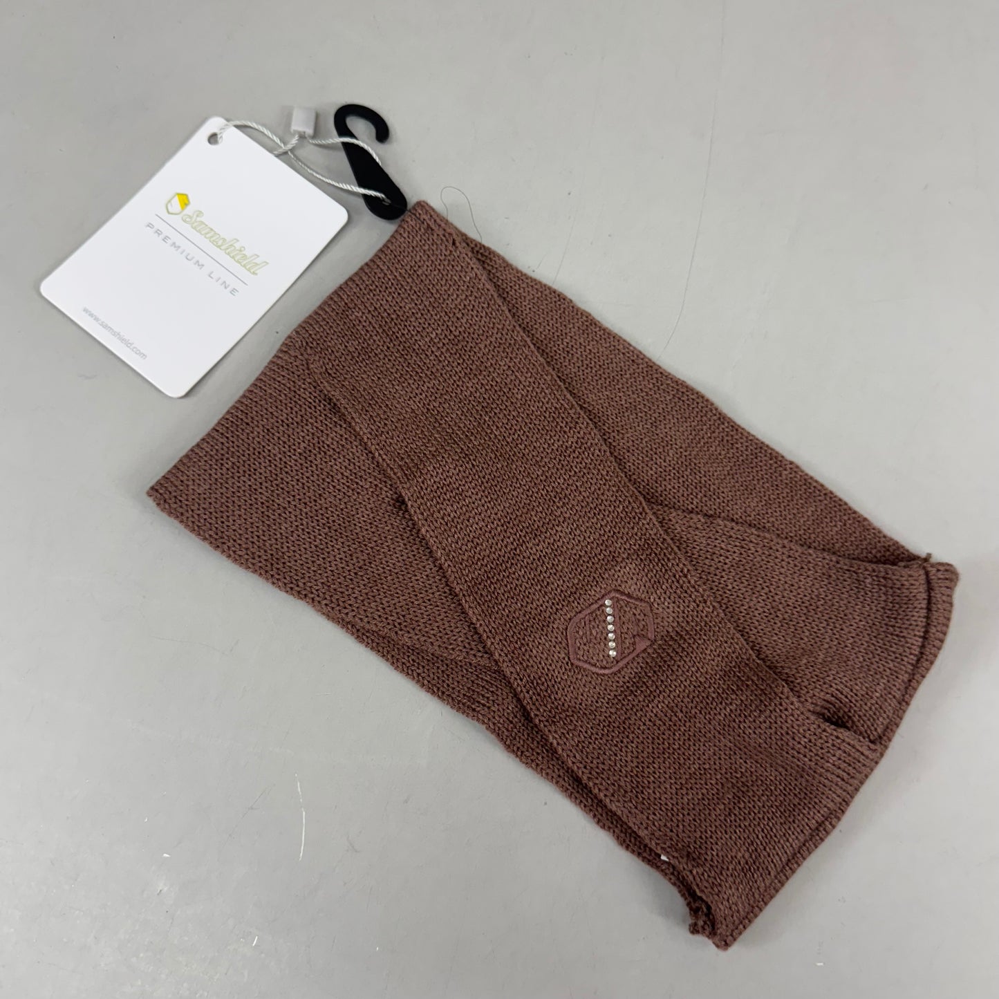 SAMSHIELD Simone Equestrian Headband Men's Sz One Size Chestnut