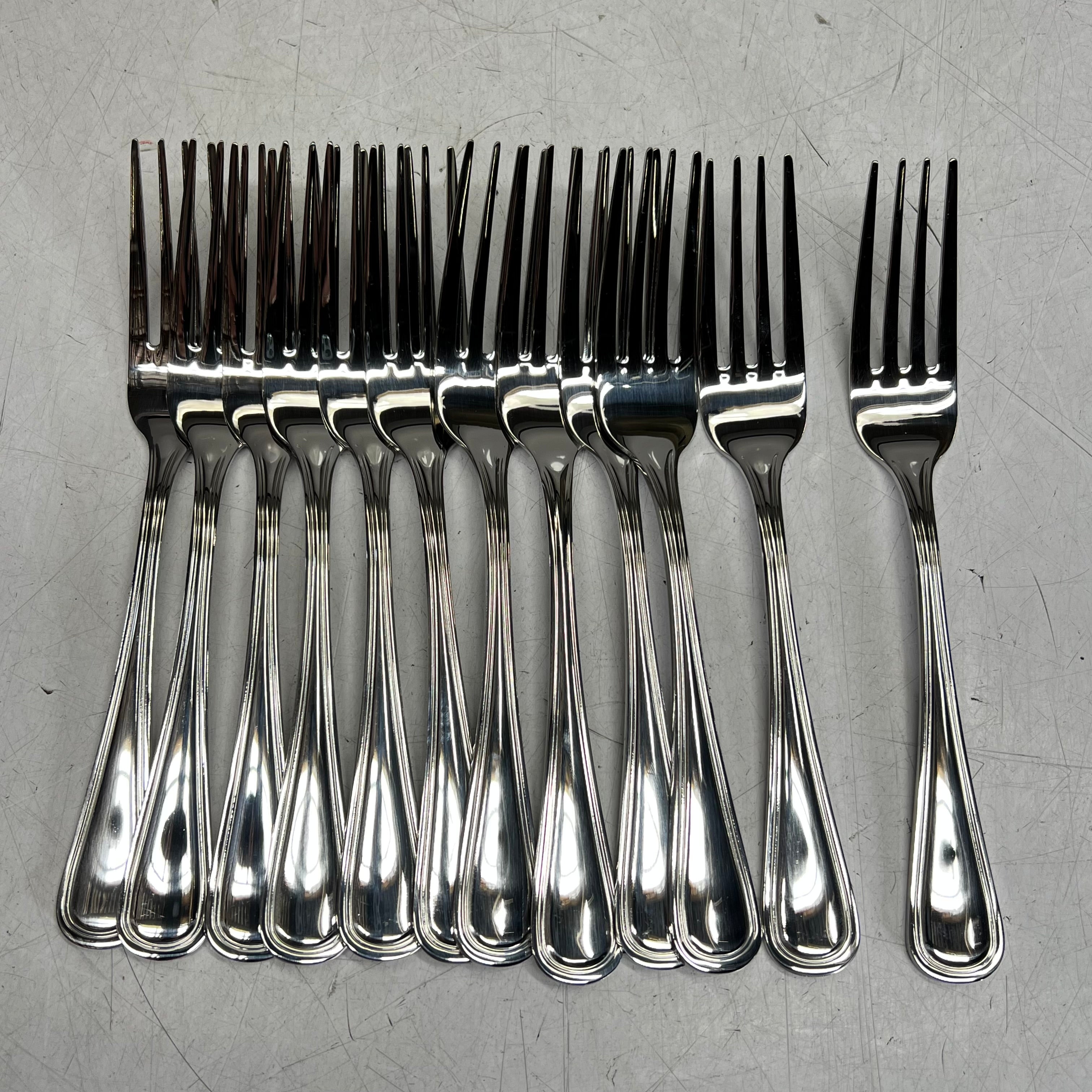 GENWARE (2 PACK, 12 EACH) Rimini Fork Mirror Finish 18/10 SS 003