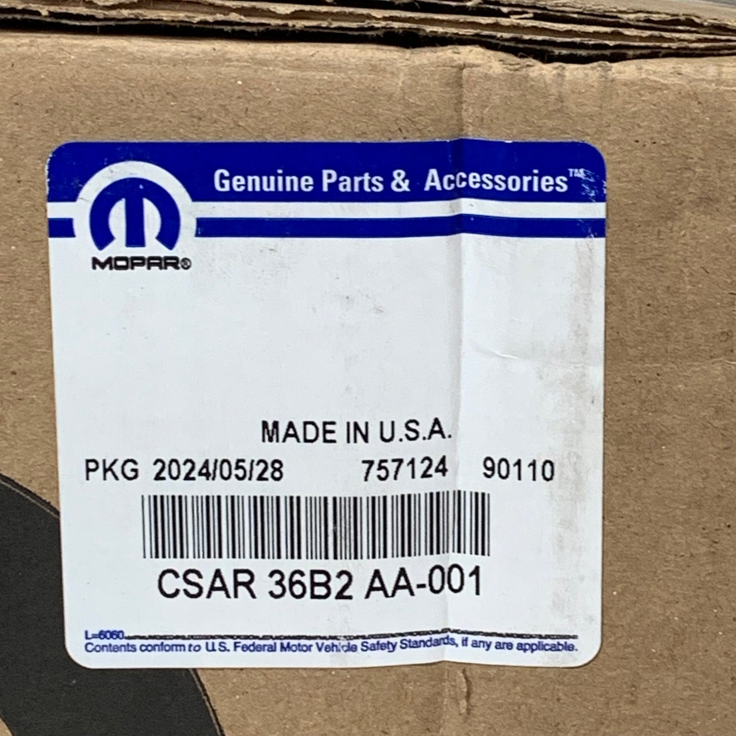 MOPAR Genuine Parts & Accessories Clockspring Turn Signal & Wiper Lever   Black P68351726AD