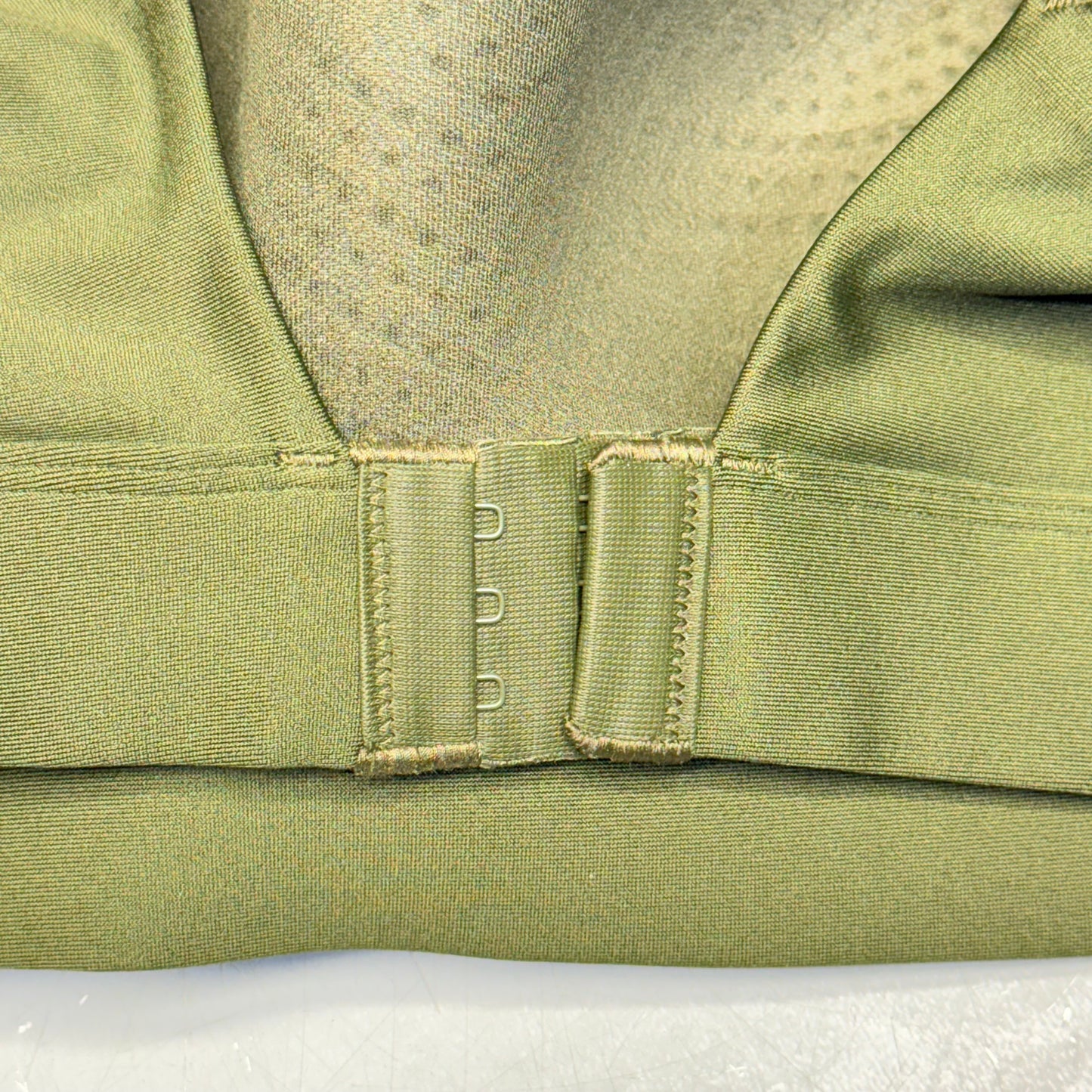 UNDER ARMOUR Infinity 2.0 High Sports Bra Fitted Women's Sz XL Cup(D-DD)Green