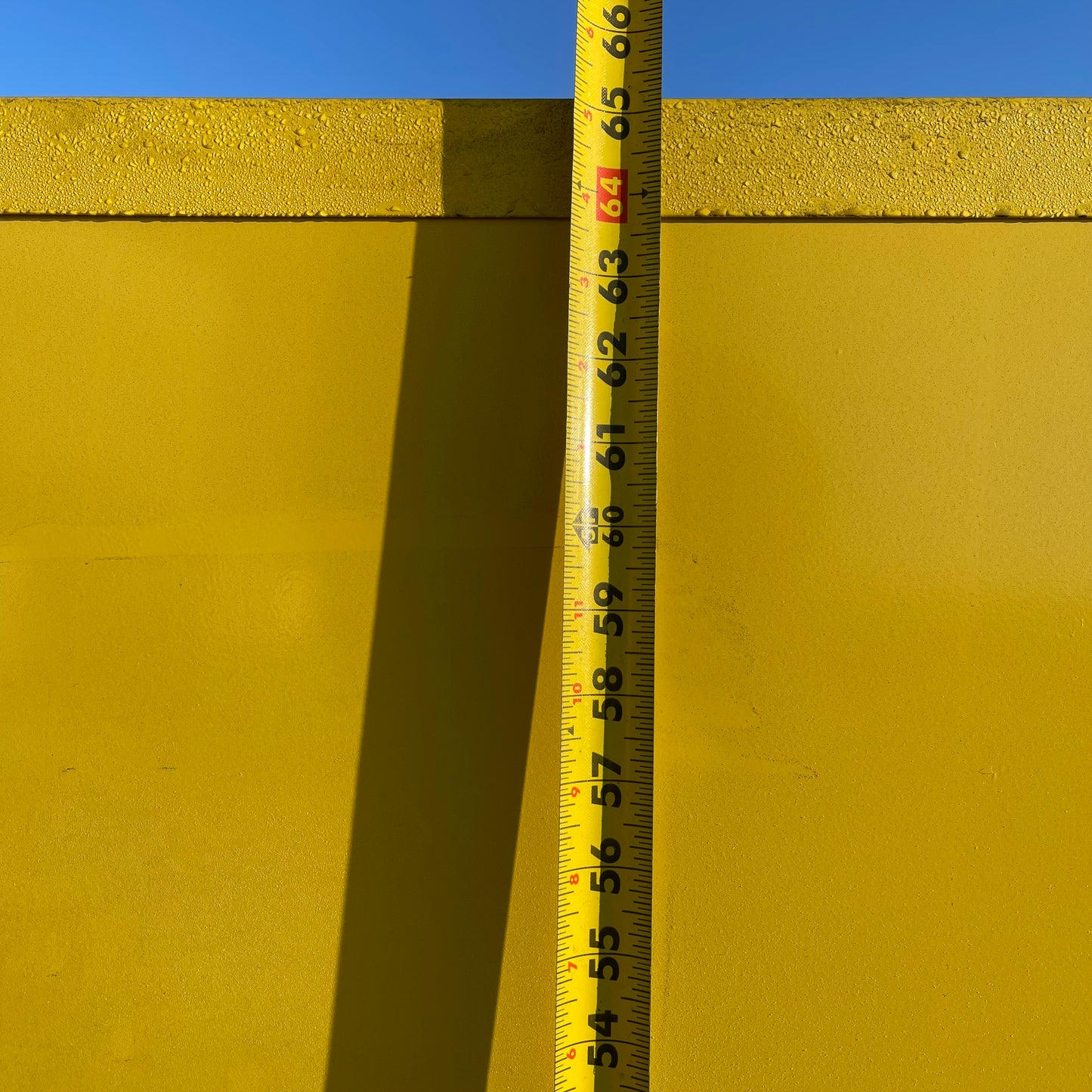 JAMCO Flammable Safety Storage Cabinet 90 gal, 65”x44”x34” Yellow BS 90