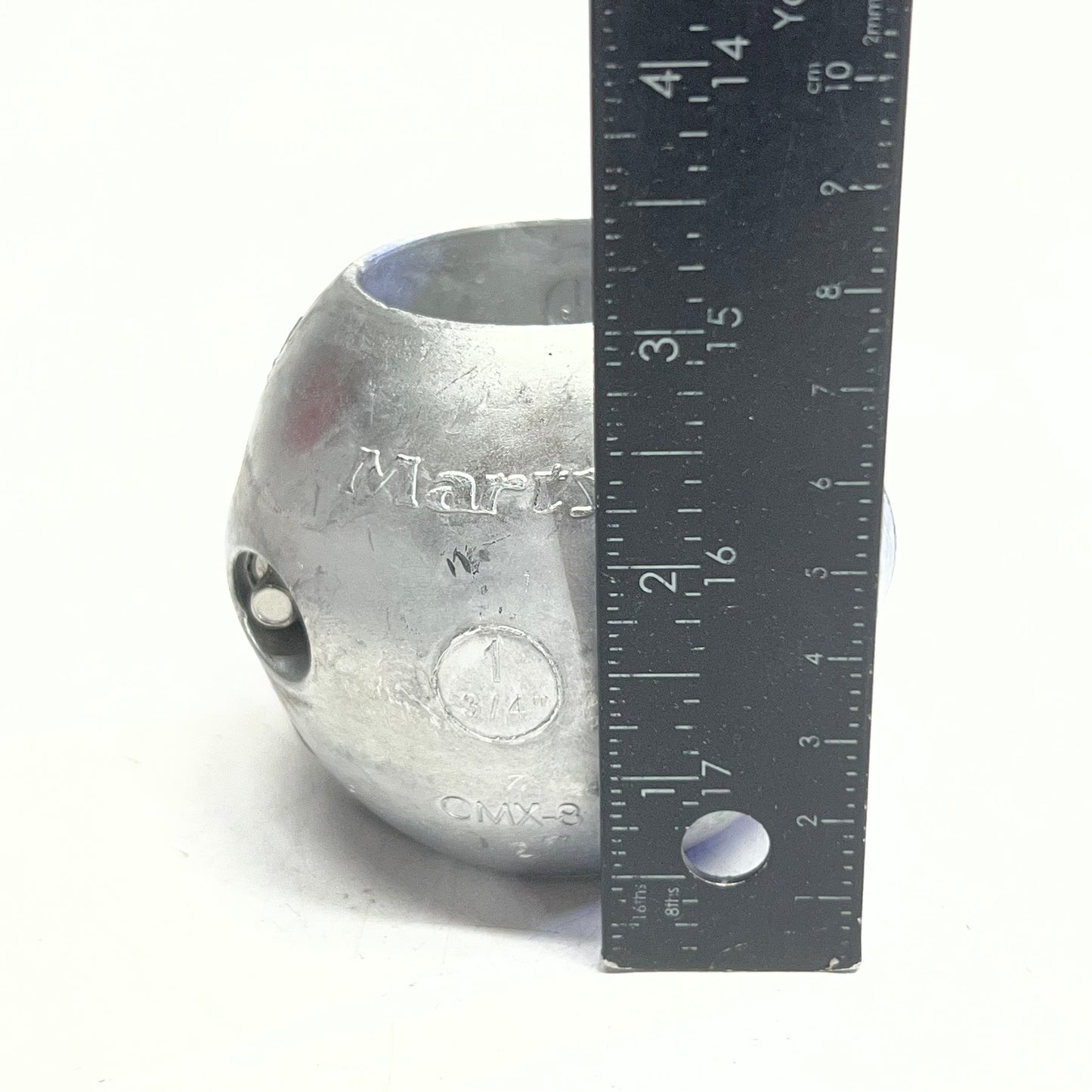 MARTYR 1-3/4" Aluminum Streamlined Shaft Anode CMX08AL