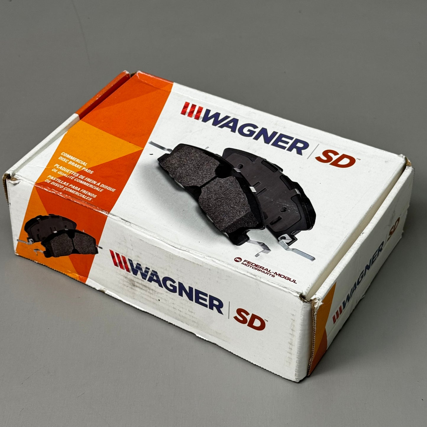 WAGNER SD SevereDuty Disc Brake Pad Set 8" x 2" Black SX802