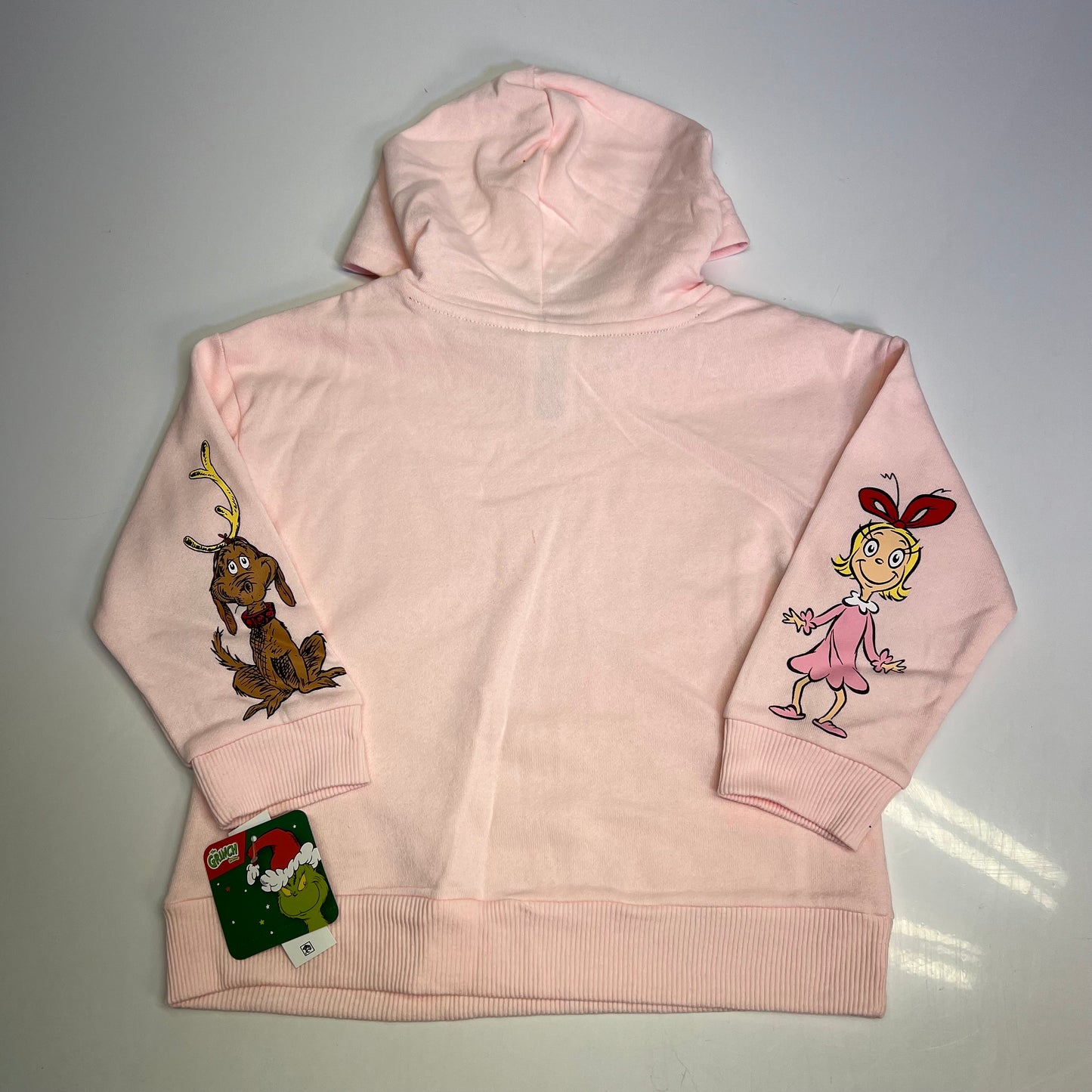 DR. SUESS Printed Grinch & Characters Sweatshirt & Jogger Set Girl's Sz 4T Pink