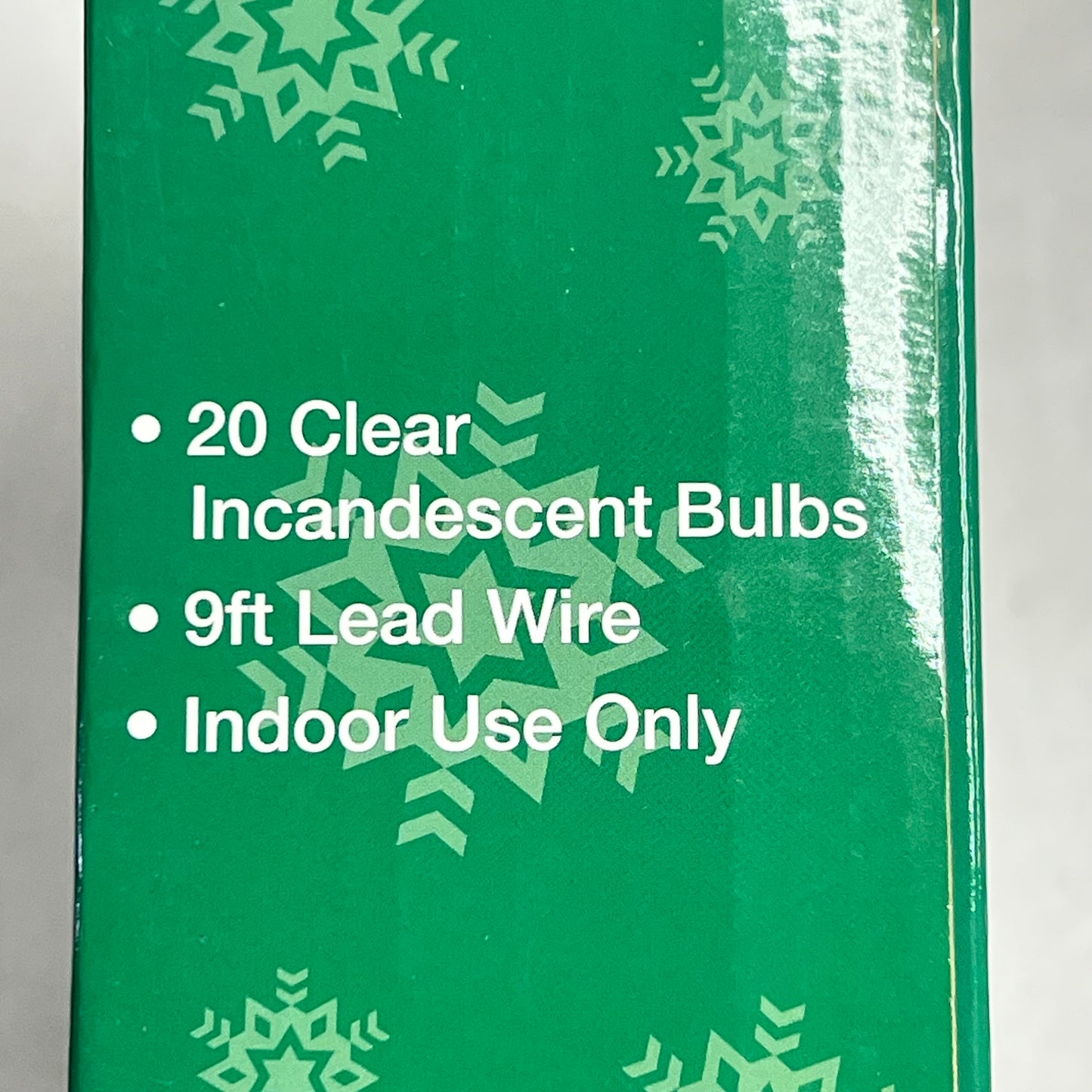 KURT S ADLER Glittered Snowflake Tree Topper Christmas Decor Silver/White UL2319