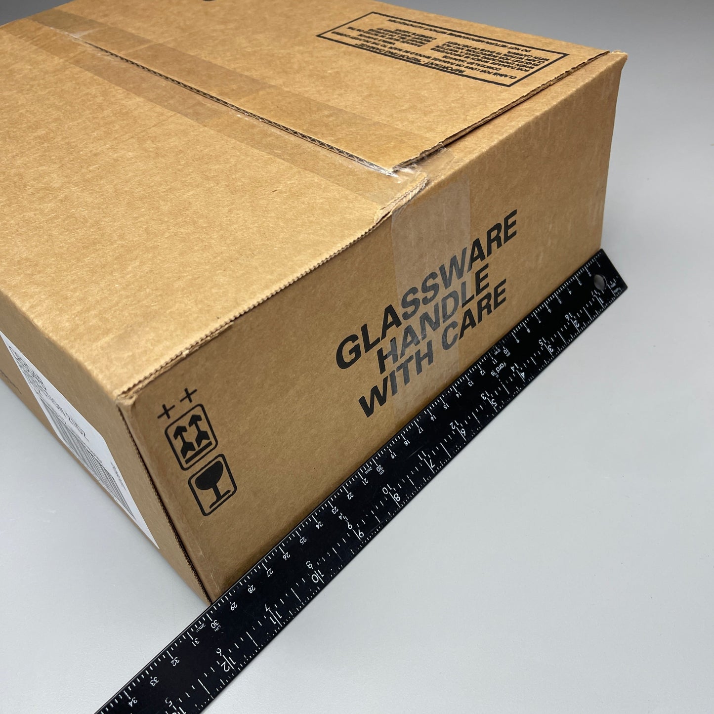 ZA@ ARCOROC (12 PACK) Perfection Stemless Wine Glass 21 oz Clear, Made in USA! C8304 I